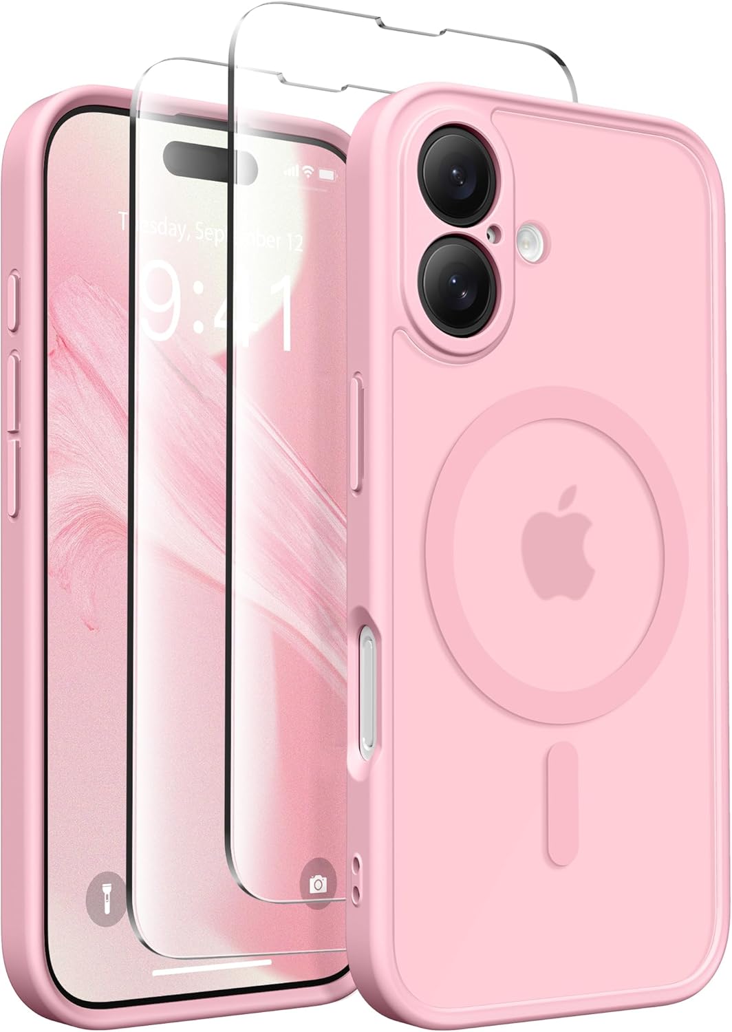 Magnetic Compatible with iPhone 16 Case, Upgraded [Full Camera Protection] [Comp...