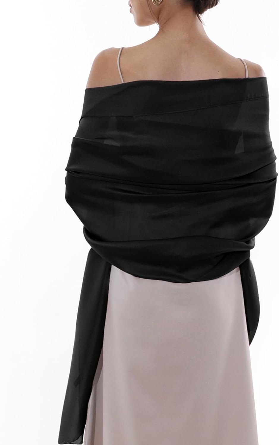 RIIQIICHY Women Shawls and Wraps for Evening Dresses Like Chiffon Silk Scarf For...