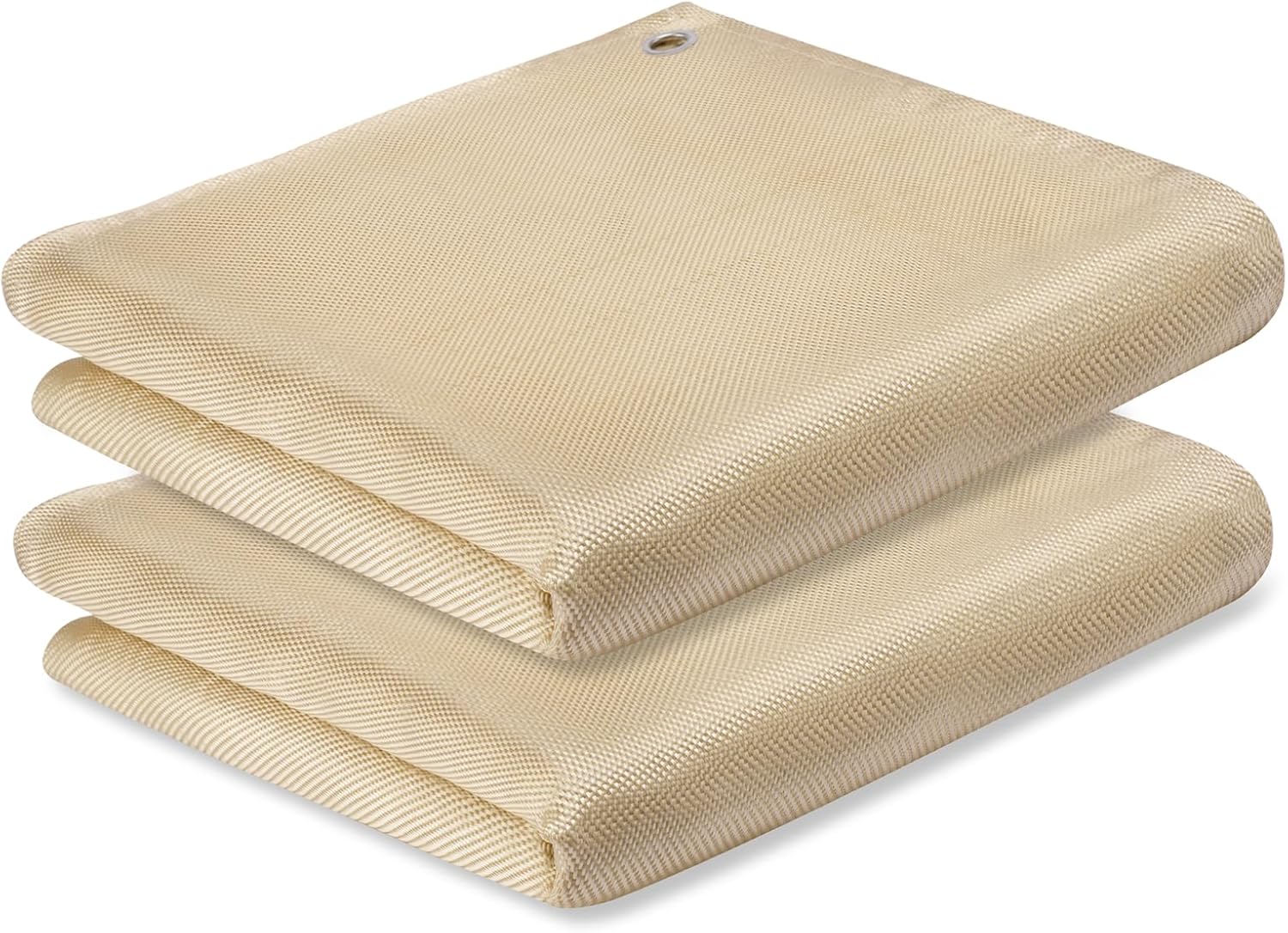 2 Pack Welding Blanket 4x6 ft - Heavy Duty Fiberglass Heat Resistant Fabric, 102...