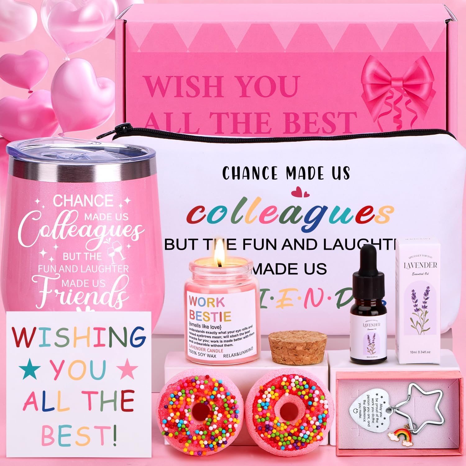Leaving Gifts For Colleagues Women, Work Bestie Gifts, Thank You Retirement New...