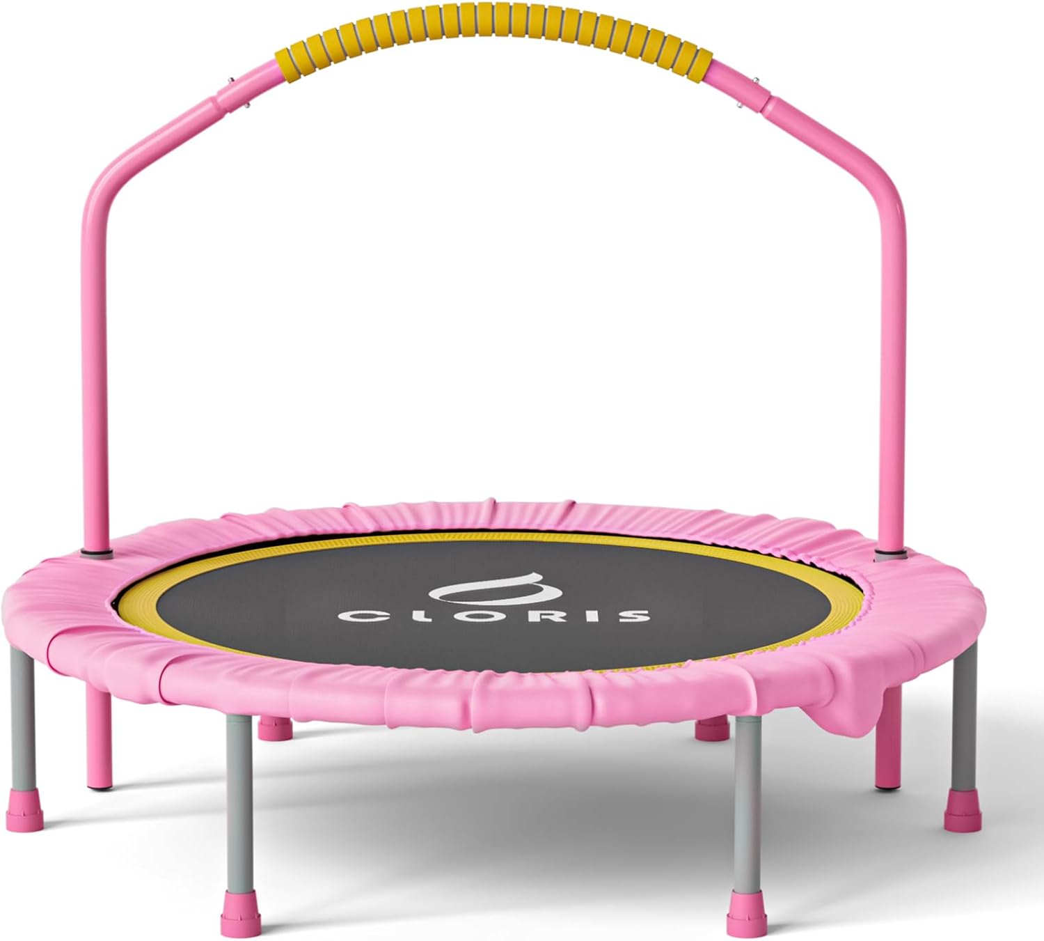 CLORIS 36‘’/ 38'' Foldable Fitness Trampoline - Max Load 170lbs/220lbs, Rebounde...