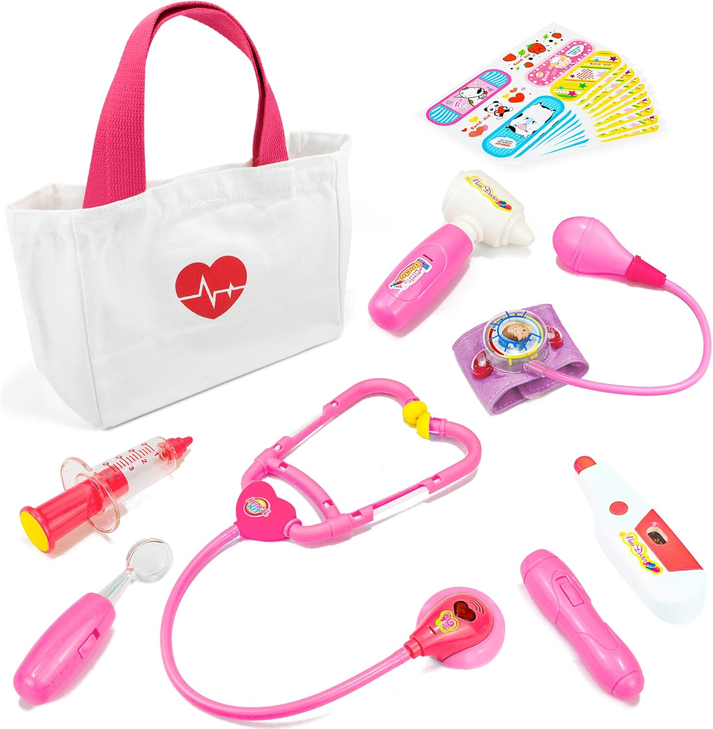 Liberry Doctor Kit for Toddlers 3-5 Years Old, 18-Piece Doctor Bag Pretend Play...
