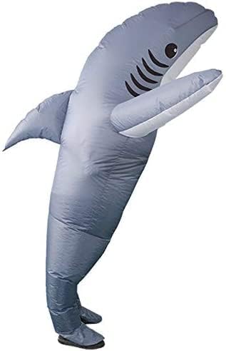 FXICH Inflatable Costume Adult shark costume- Funny Dress Party Costume for Adul...