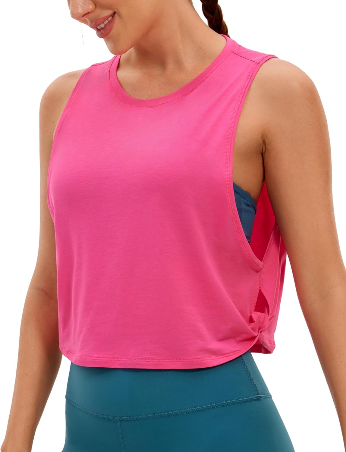 CRZ YOGA Sports Tank Tops for Women, Special Sleeveless Athletic Shirts, High-Qu...
