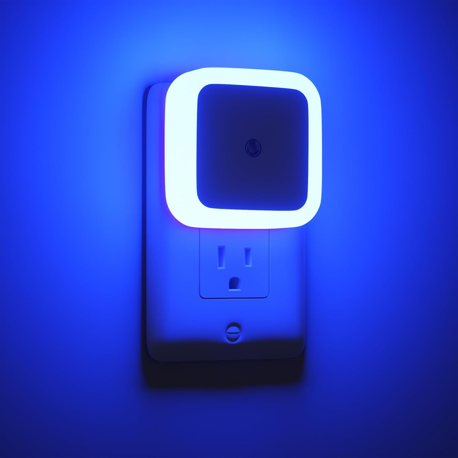 Sujeet Blue Night Light 4 Pack,Night Lights Plug into Wall 4-Pack, Nightlight Pl...