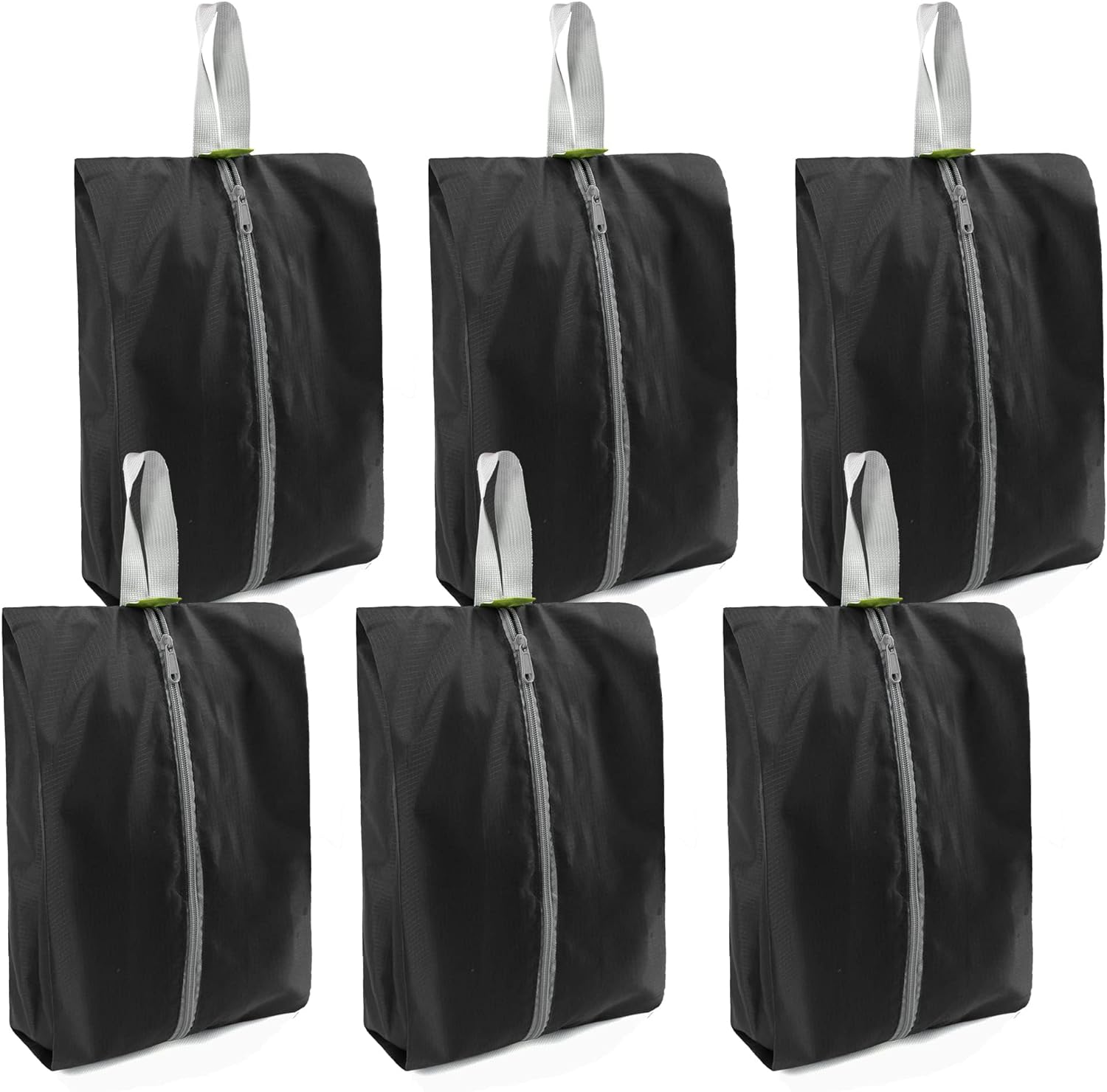 BeeGreen Black Shoe Organizer Set, Stylish Shoe Storage Solution for Travel with...