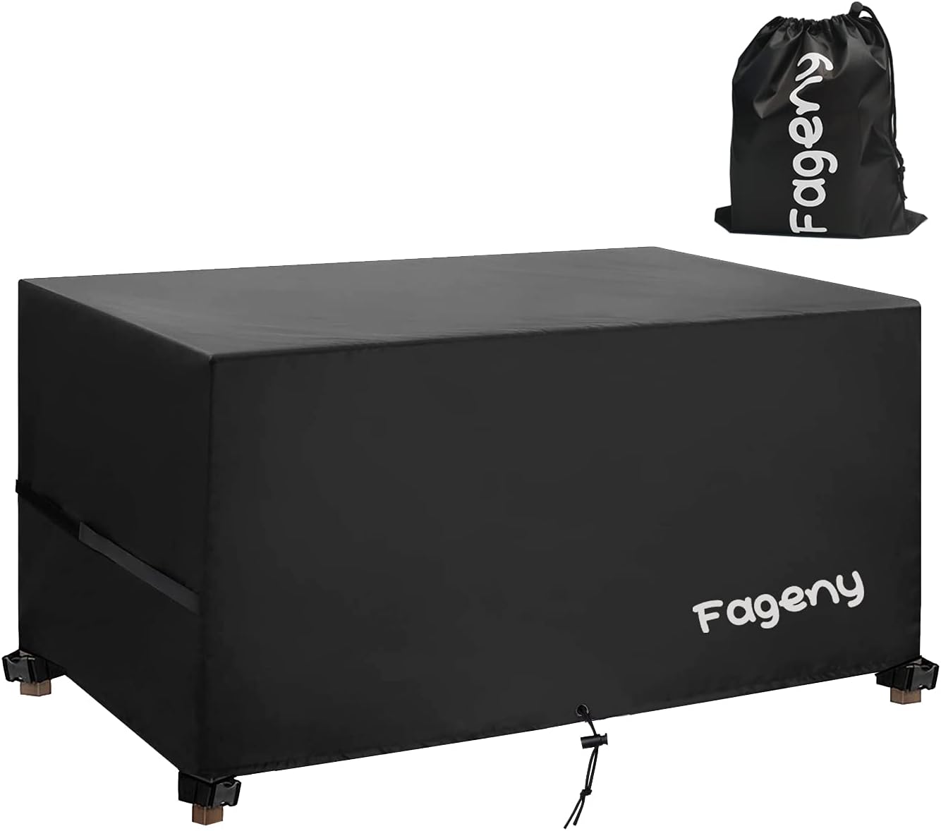 Fageny Outdoor Garden Furniture Set Covers Waterproof, 180x120x74cm Tear Resista...