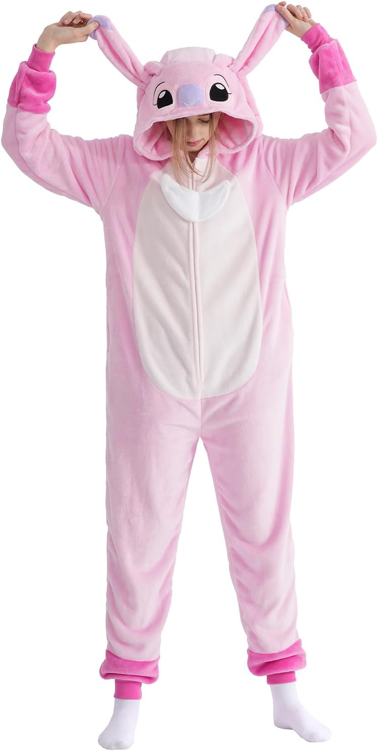 Beauty Shine Unisex Adult Onesie One Piece Pajamas Cosplay Cartoon Costume Hallo...