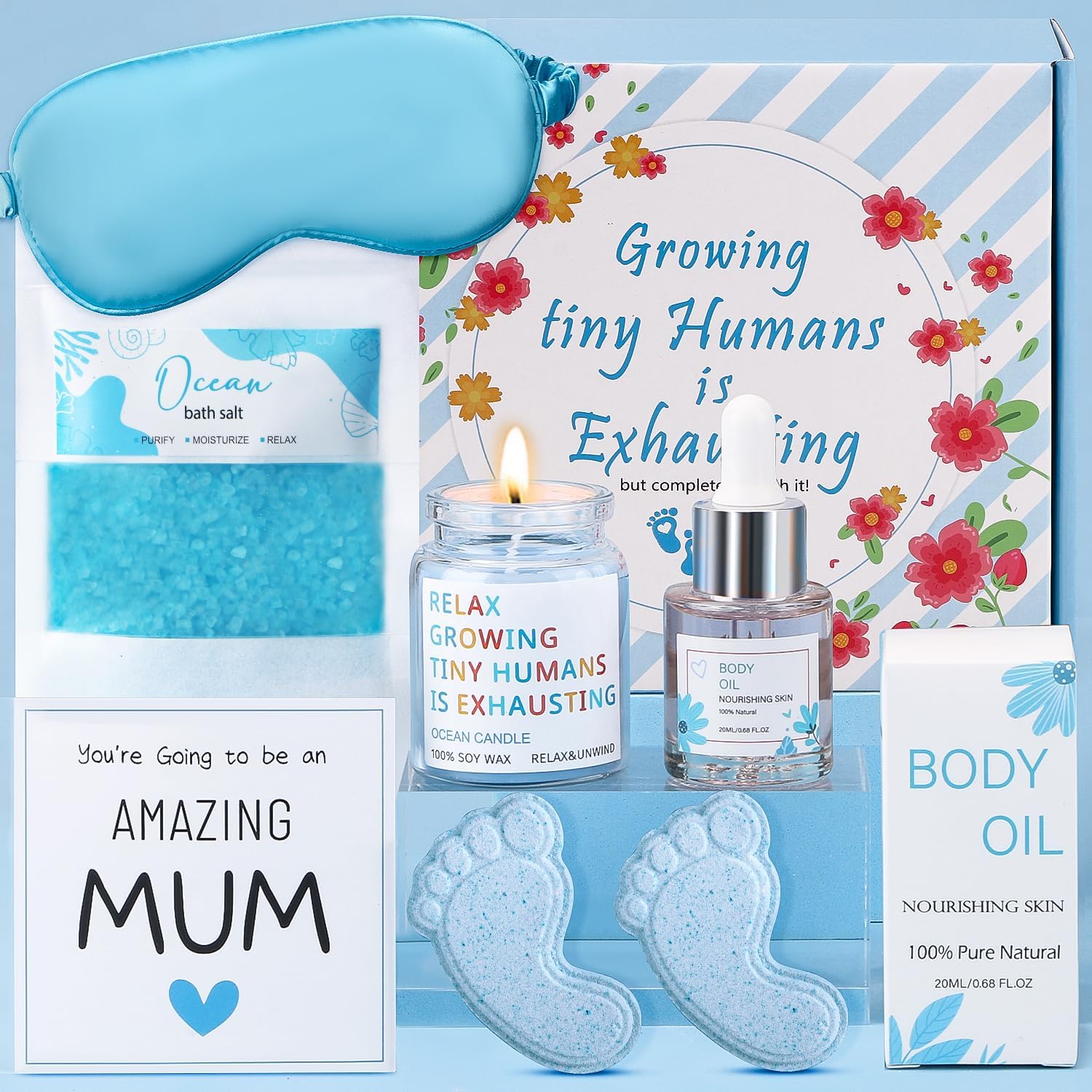 Baby Shower Gifts, Mum To Be Gifts, New Mum Pamper Kit, Relaxation New Mum Care...