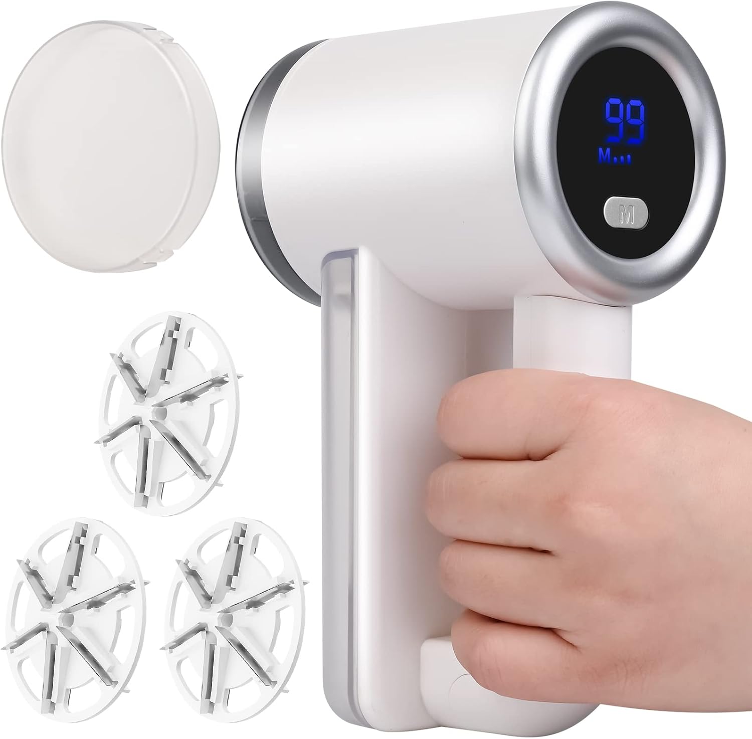 iRUNTEK Rechargeable Fabric Shaver, Electric Comme...