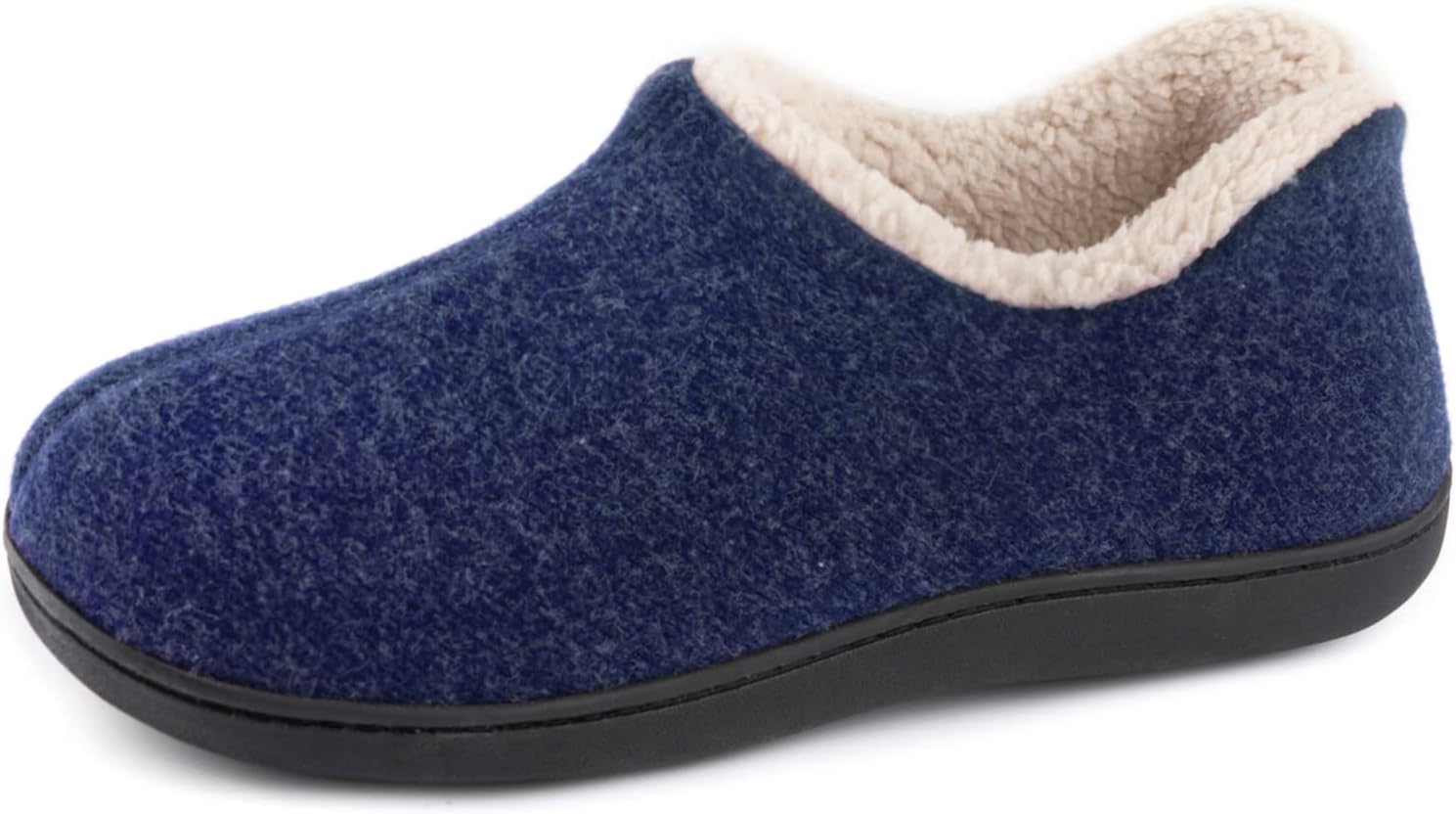 ULTRAIDEAS Women’s Cozy Faux Sherpa Fleece Slippers with Drawstring, Memory Foam...
