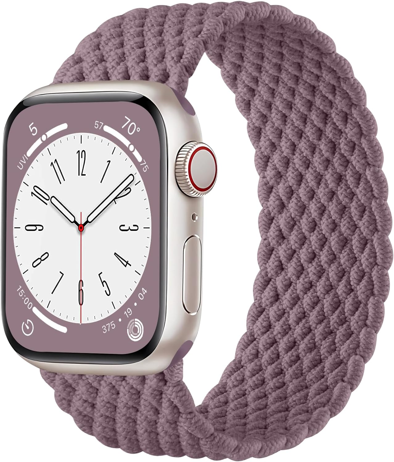 Maledan Braided Solo Loop Straps Compatible with Apple Watch Strap 41mm 40mm 38m...