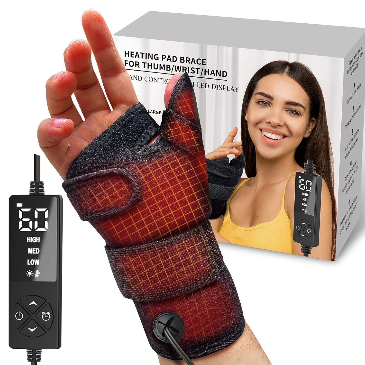 Special Sticro Wrist Thumb Brace, Innovative Heati...