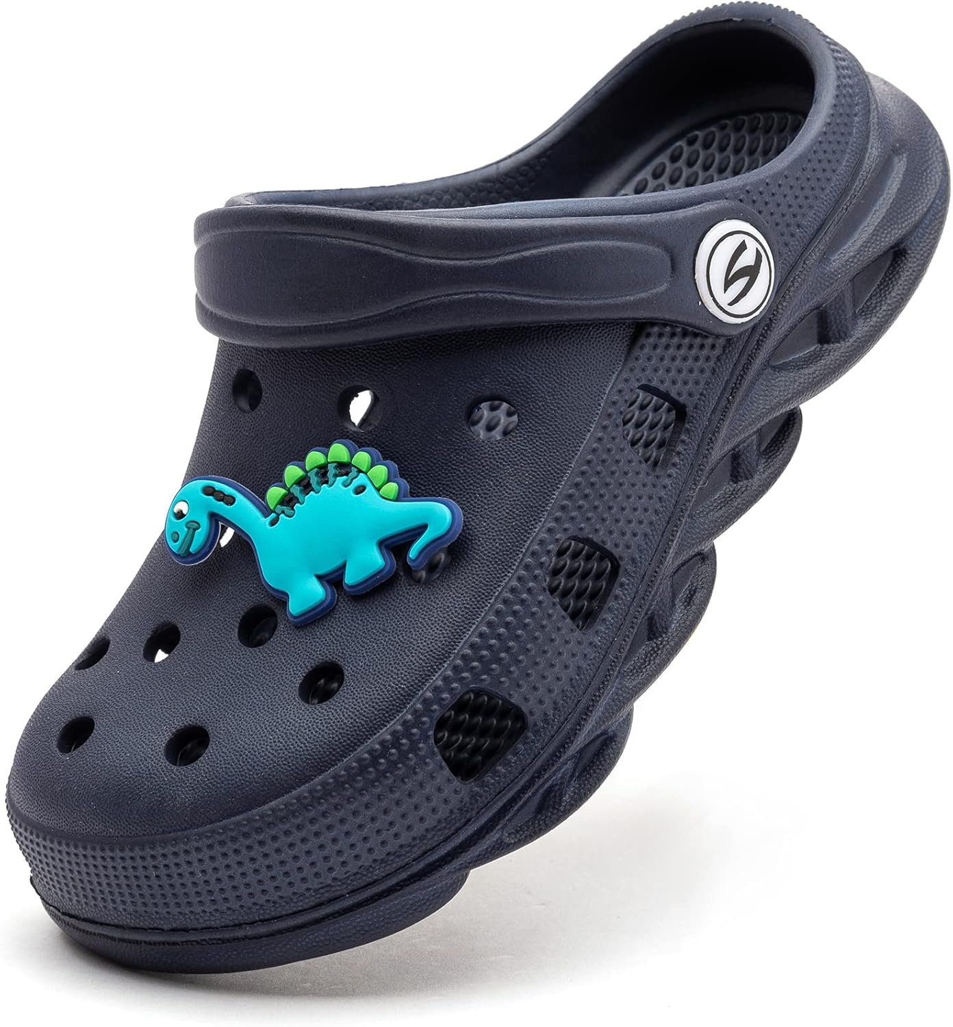 HOBIBEAR Boys and Girls Classic Graphic Garden Clogs Slip on Water Shoes(Toddler...