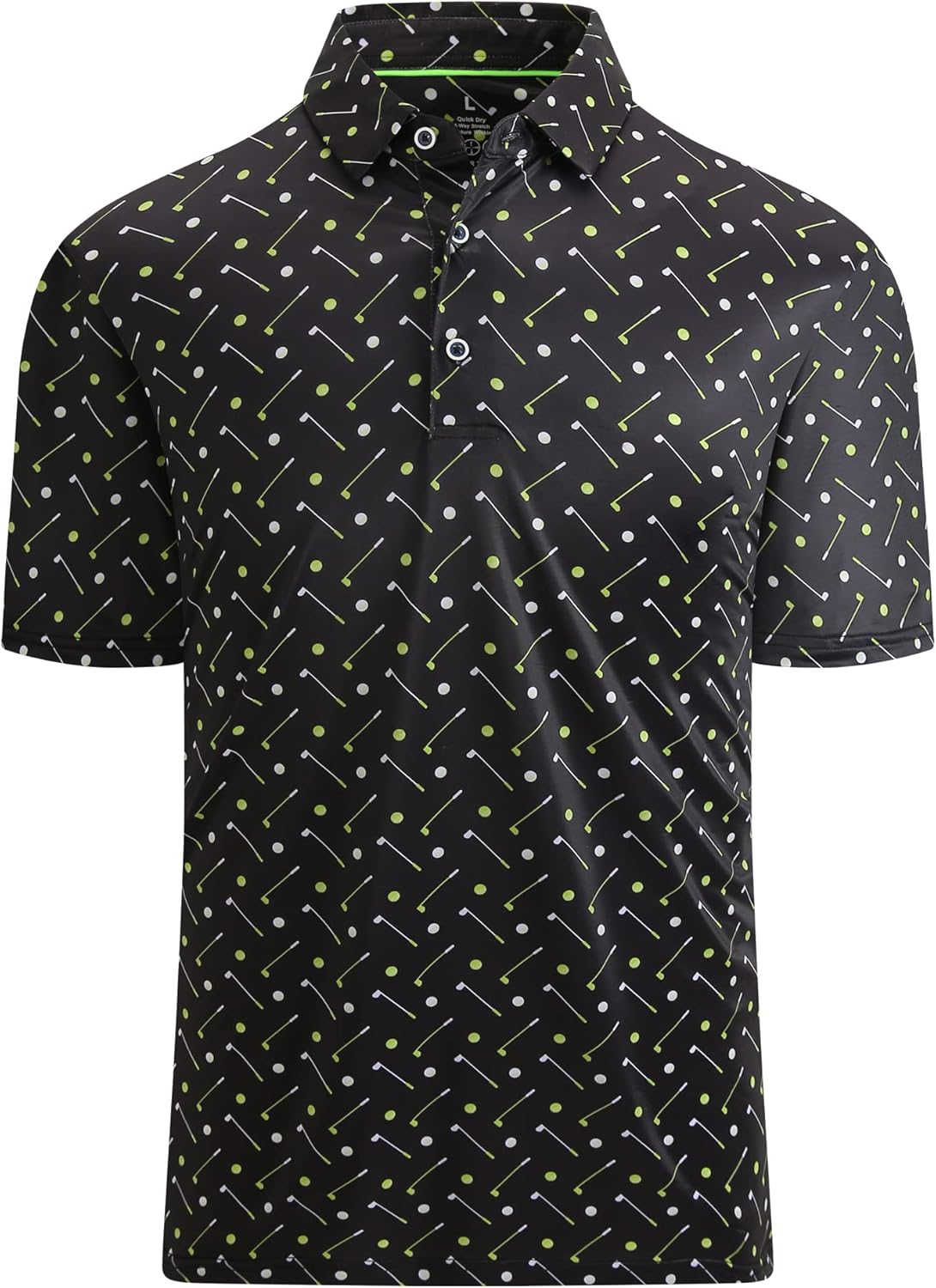 Alex Vando Men's Golf Shirt, Special Performance Polo Shirts for Men, Innovative...