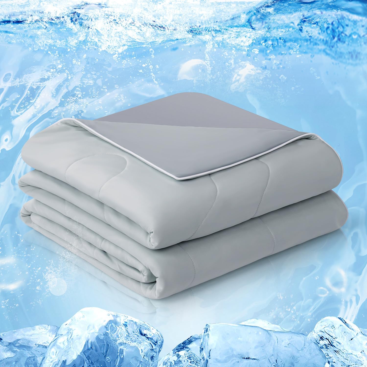 EASELAND Cooling Comforter, Special Blanket for Night Sweats, High-Quality Doubl...