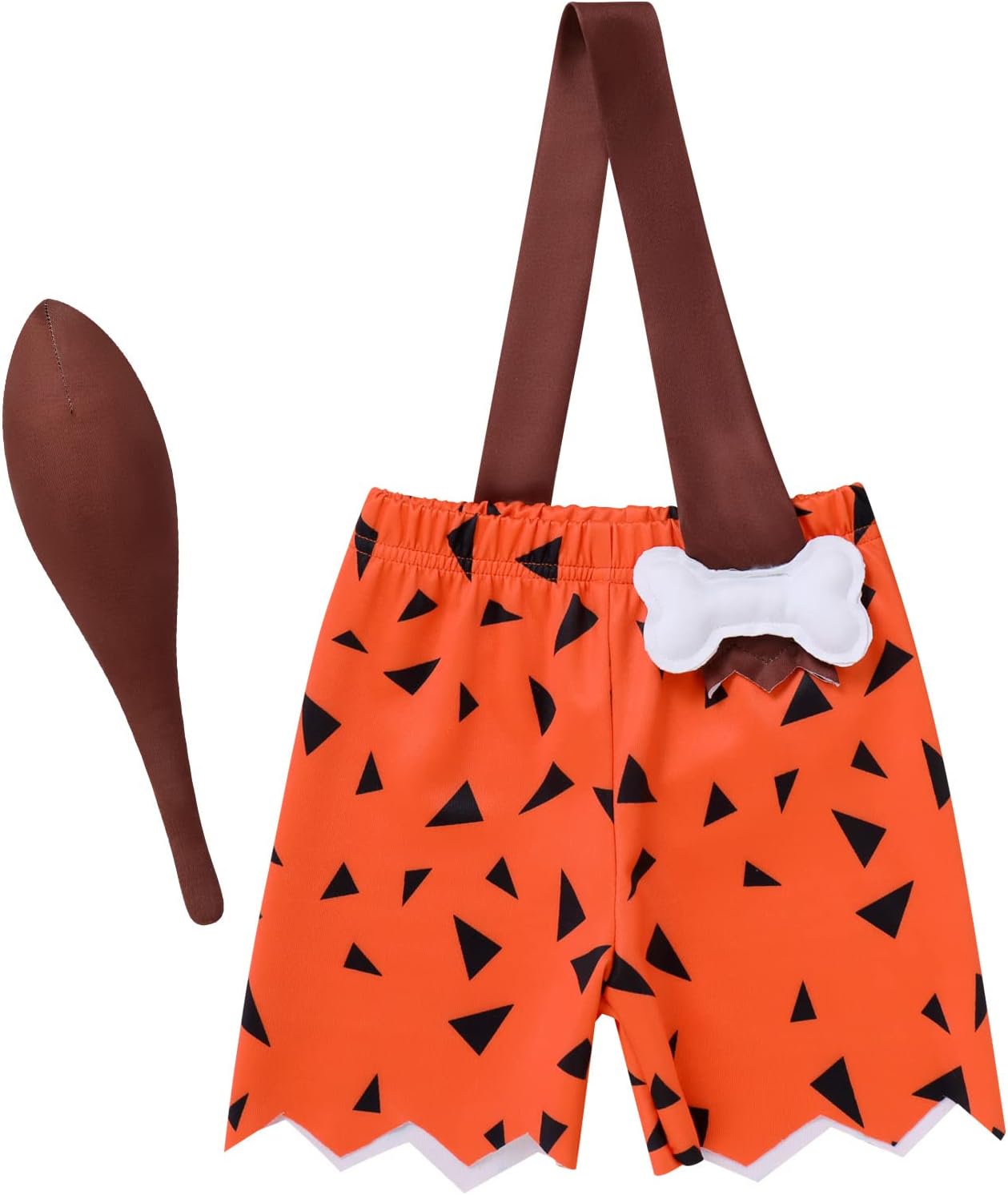 Kid's Halloween Costume, IDOPIP Baby Bam Bam Cavegirl & Caveman Stone Age Outfit...