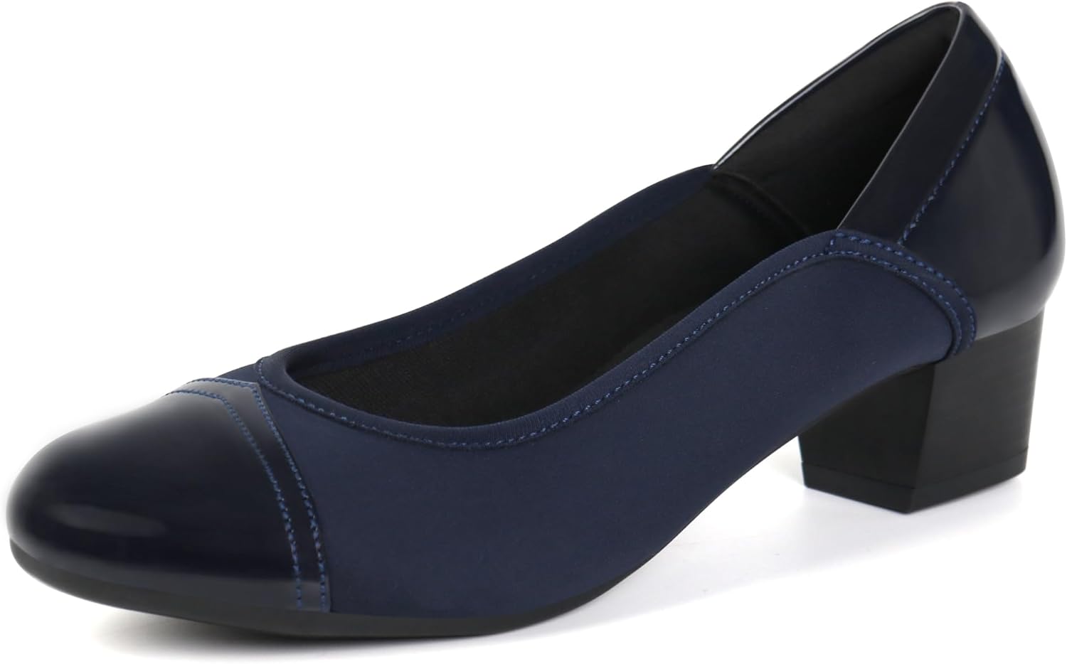 Ortho+rest Women Bunion Dress Shoes Low Heel Orthopedic Pumps Orthotic Slip On L...