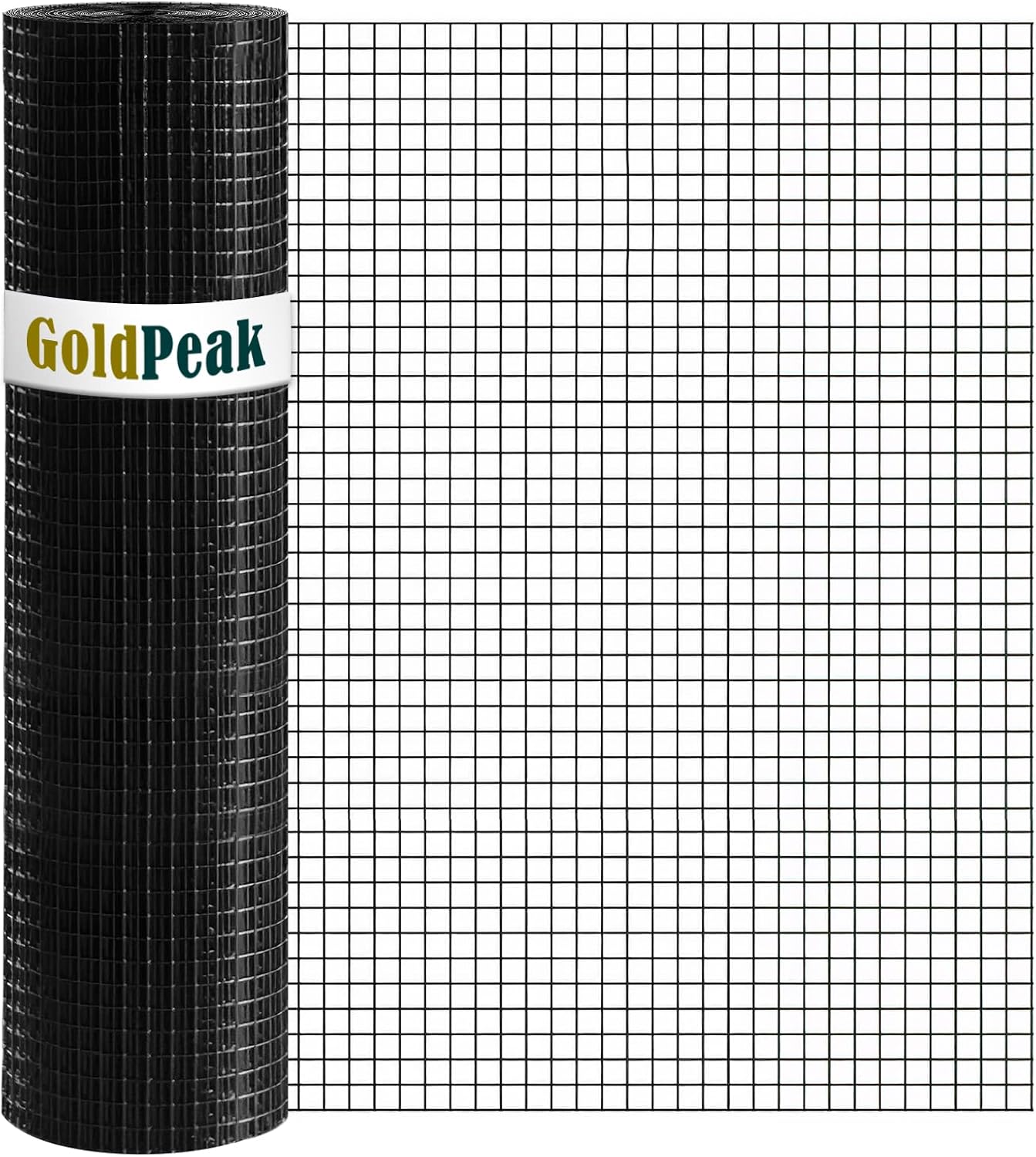 GoldPeak Black Hardware Cloth, Special Wire Mesh Roll, Innovative 1x1 inch Mesh,...