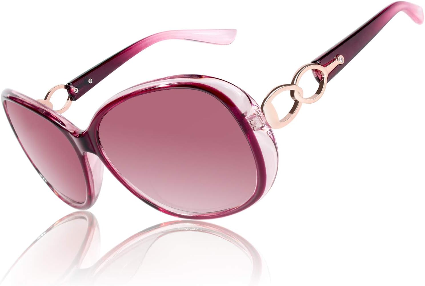 CGID Sunglasses Womens Polarised Retro Designer Ladies Sun Glasses Big Frame Ove...