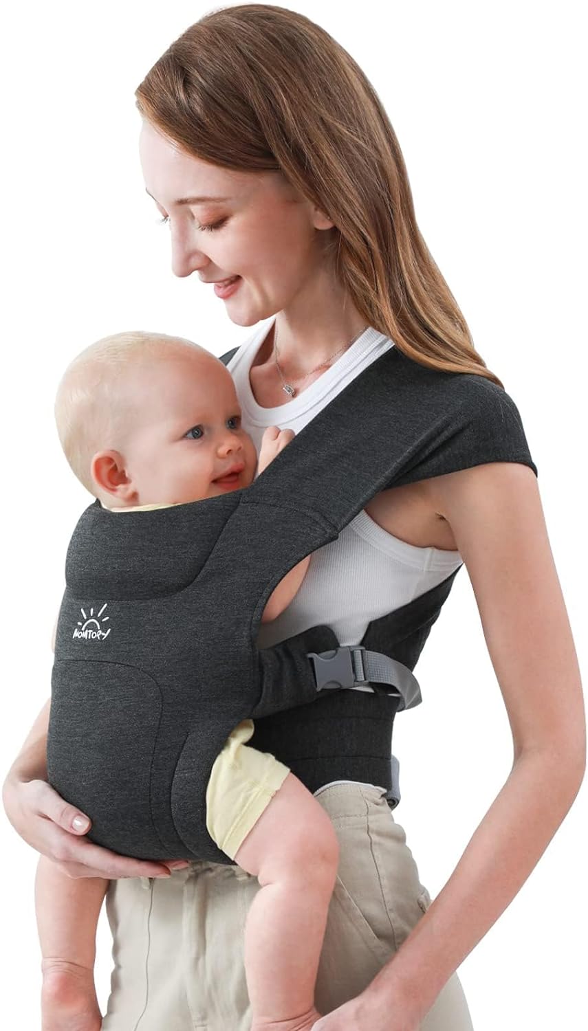 Toddler Carrier, MOMTORY Baby Carriers from Newborn, Ergonomic, Cozy and Lightwe...