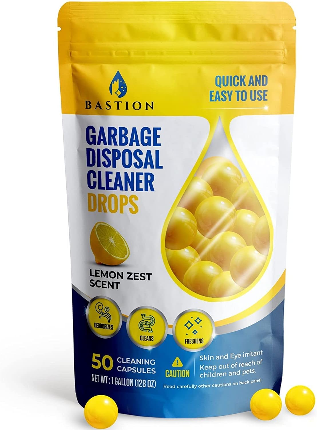 Garbage Disposal Cleaner and Deodorizer Drops- [[5...