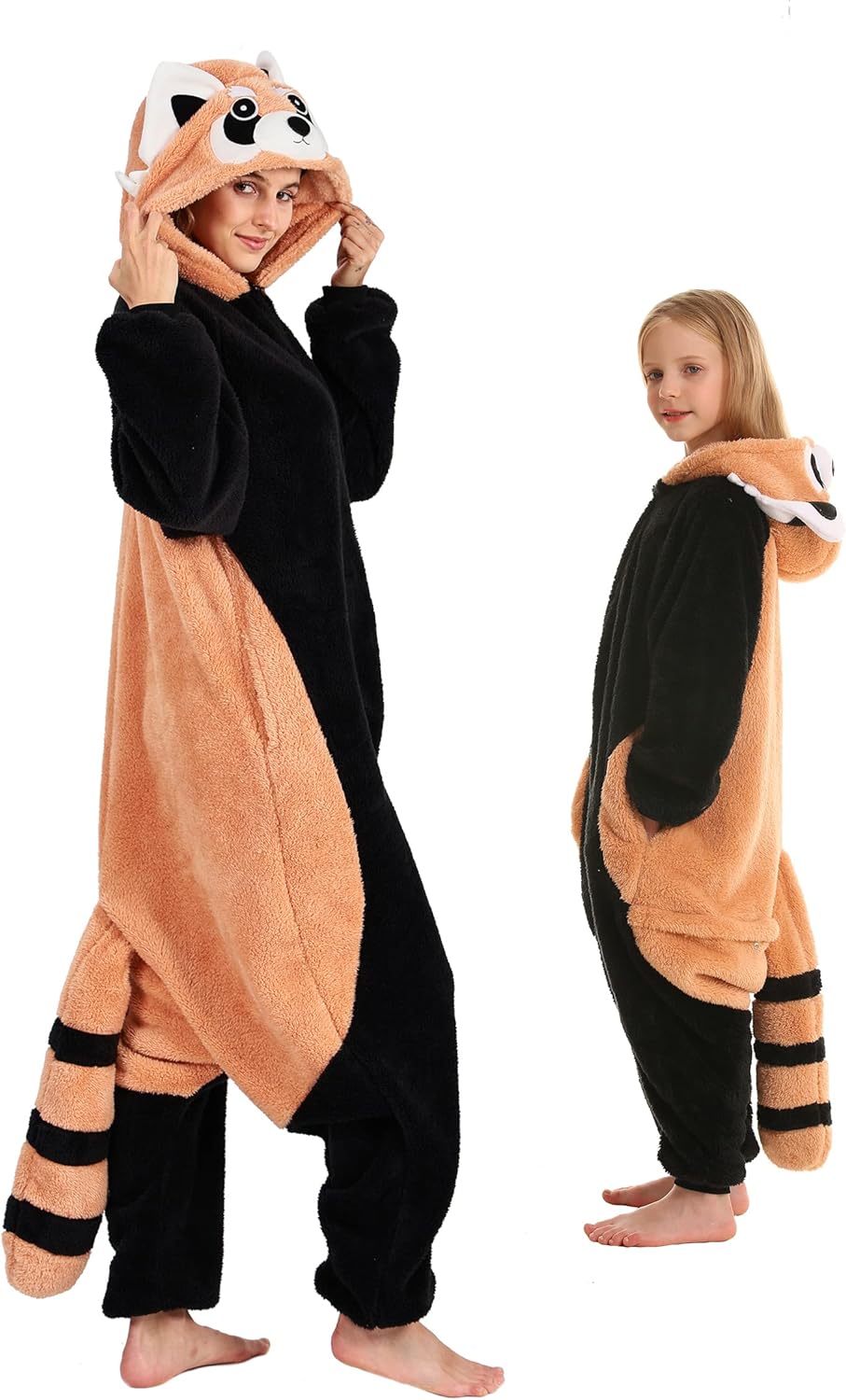 DELEY Unisex One Piece Adult Onesie, Animal Pajamas Halloween Cosplay Costume fo...