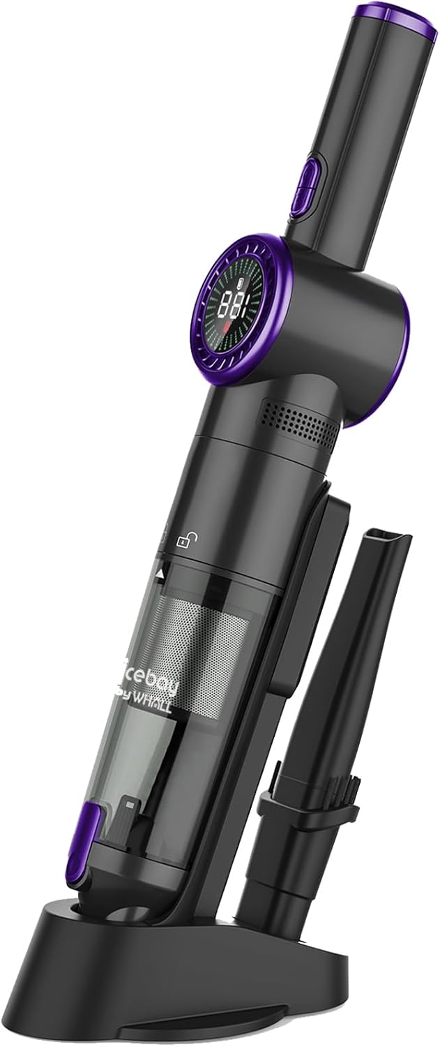 Nicebay Cordless Handheld Vacuum Cleaner, 15KPA Strong Suction Portable Hand Vac...