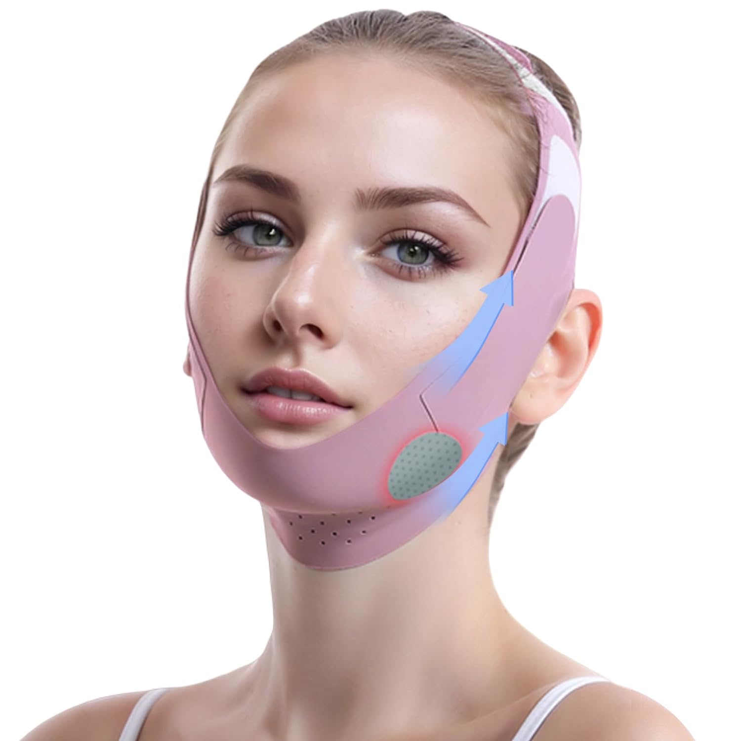 Graphene V-Line Mask Chin Up Mask V Shaped Face Mask Chin strap for sleeping, Ja...