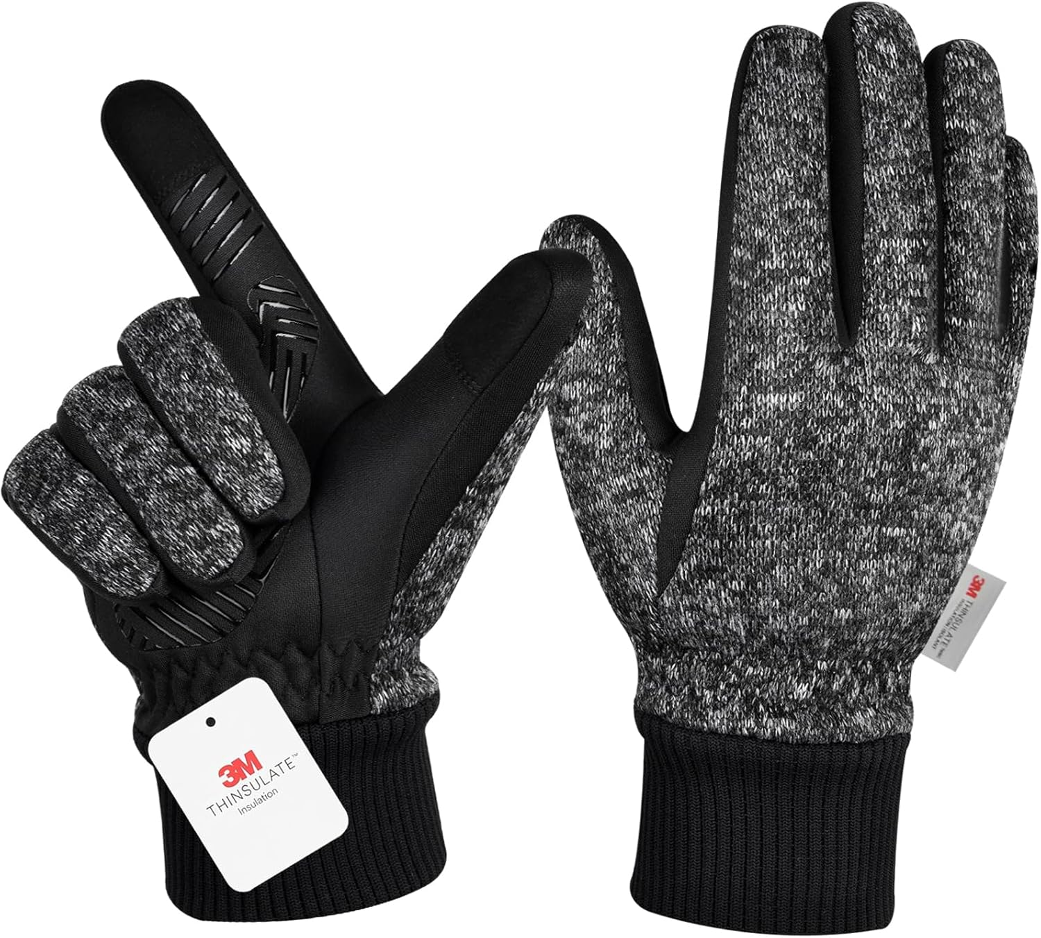 MOREOK Winter Gloves -10°F 3M Thinsulate Warm Gloves Bike Gloves Cycling Gloves...