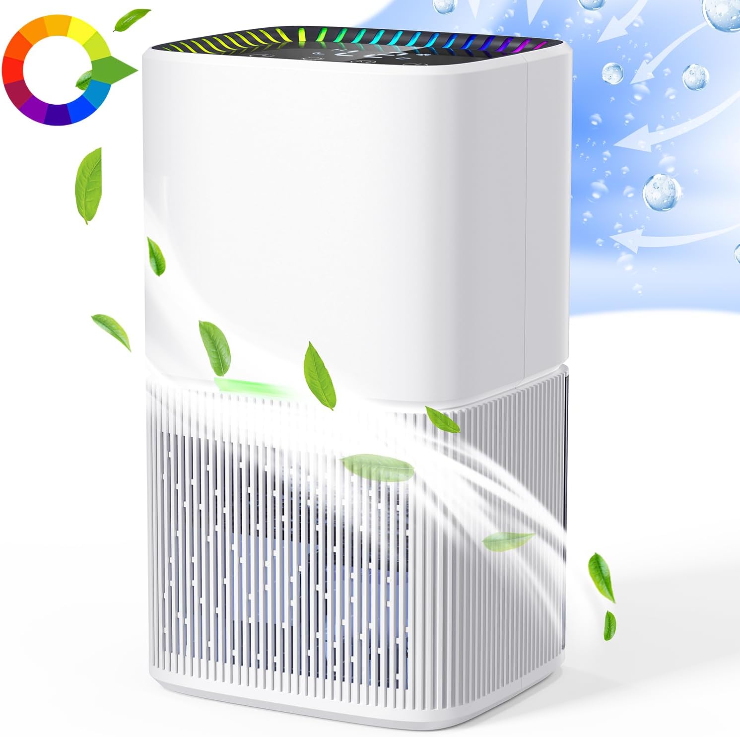 Dehumidifiers for Home,1600ml Dehumidifiers for Drying Clothes with Auto Shut Of...