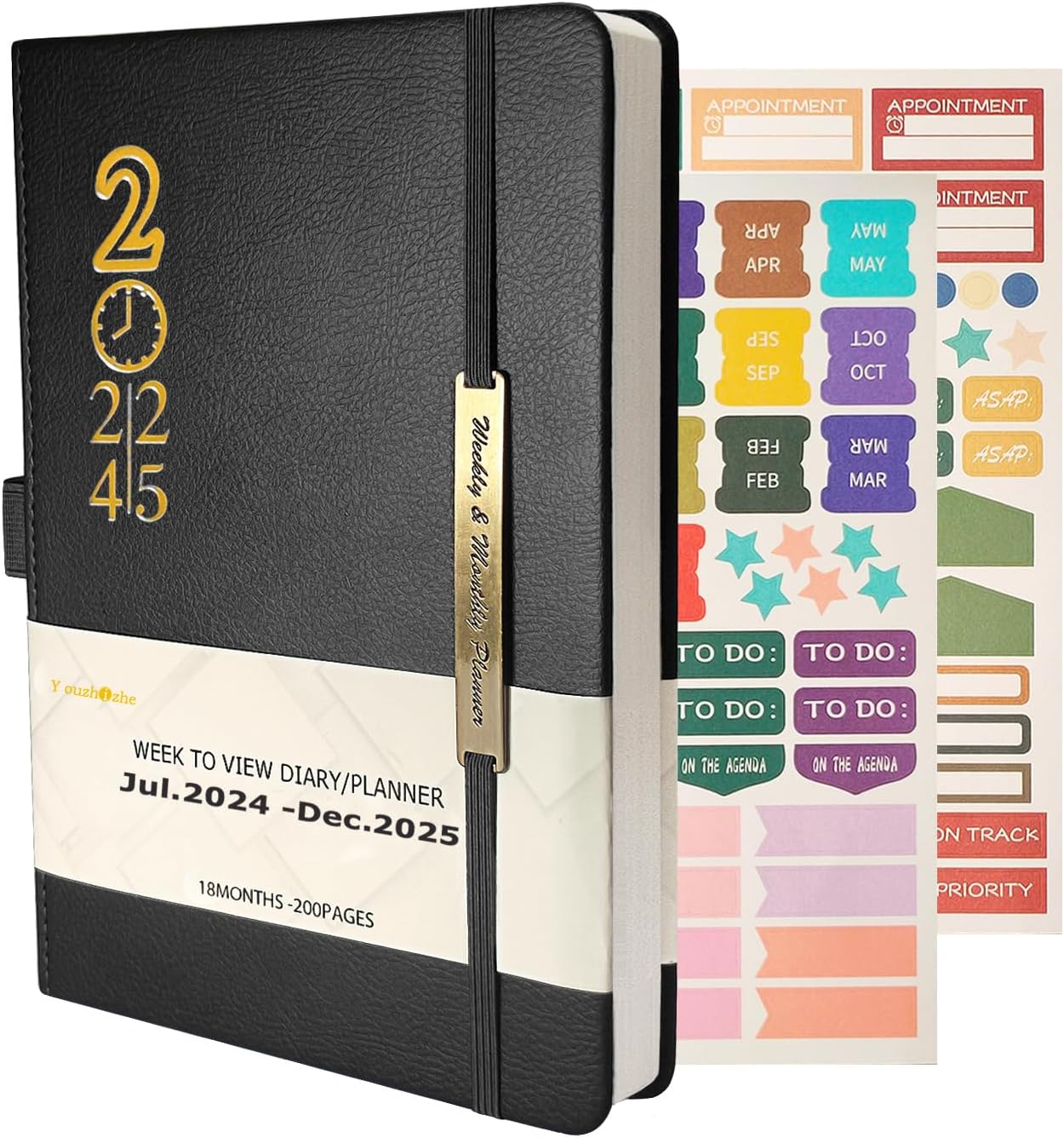 Academic Diary 2024-2025 - 18 Month Diary 2024 2025 A5 Week to view from Jul. 20...