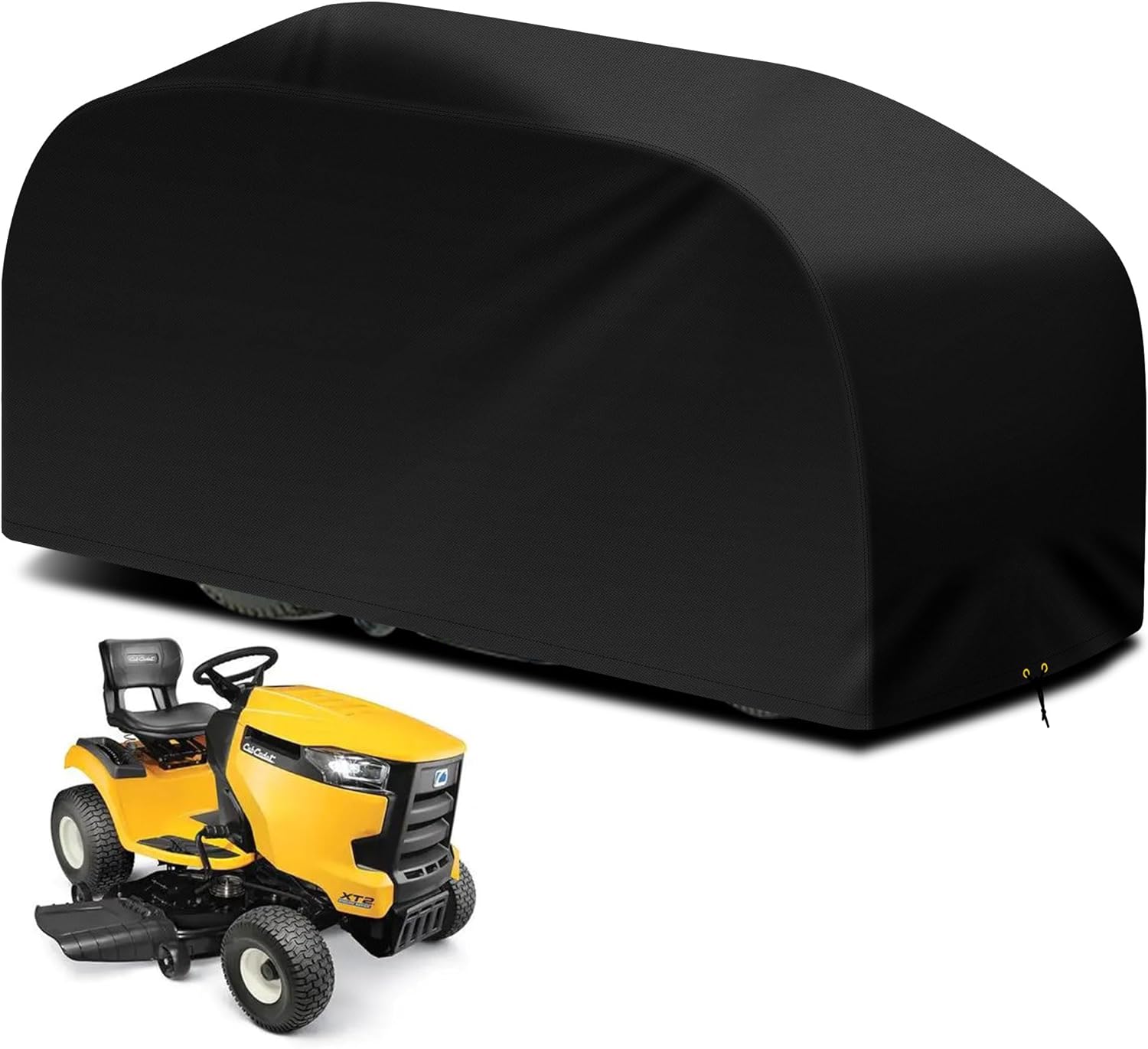 RICHIE Riding Lawn Mower Cover, 183 x 137 x 117cm Outdoor Garden Tractor Cover W...
