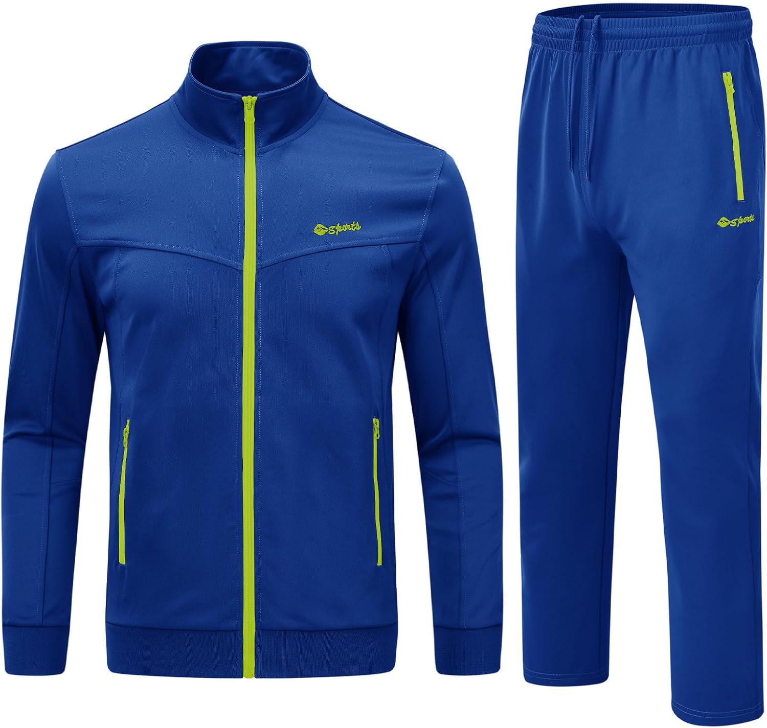 Rdruko Men's Tracksuit, High-Quality 2 Piece Activewear Set, Special Athletic Jo...