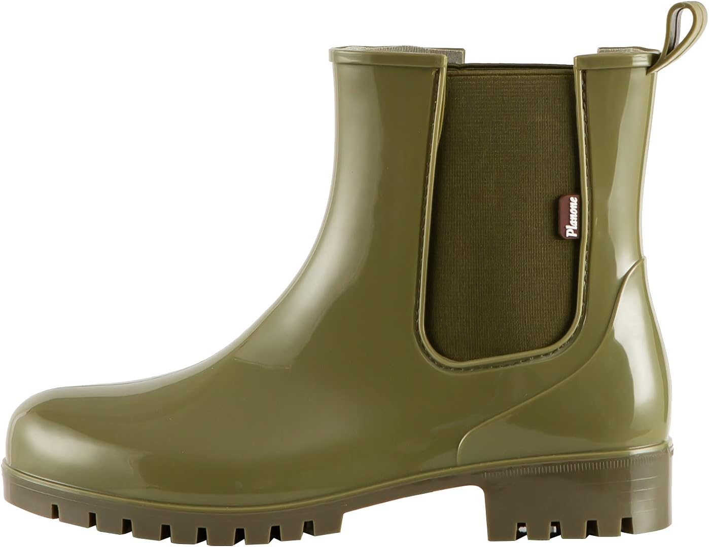 planone Short rain Boots for Women and Waterproof Garden Shoes，Anti-Slipping Wh...