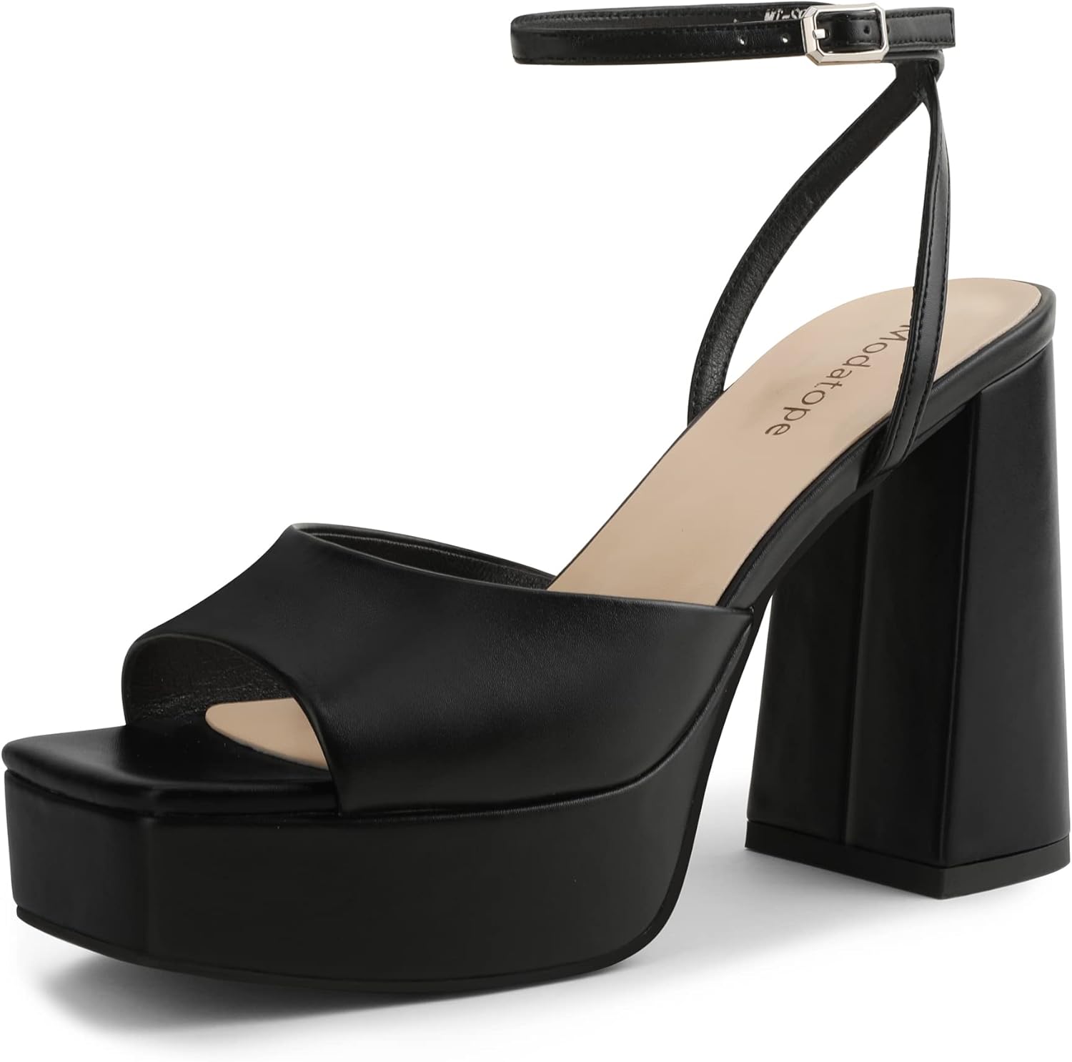 Modatope Platform Heels, Special Platform Sandals for Women, Innovative Chunky H...