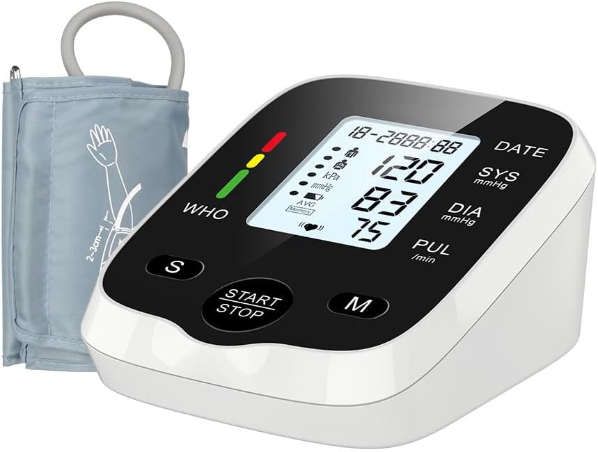 Blood Pressure Monitors for Home Use, Upper Arm Blood Pressure Machine, Fully Au...