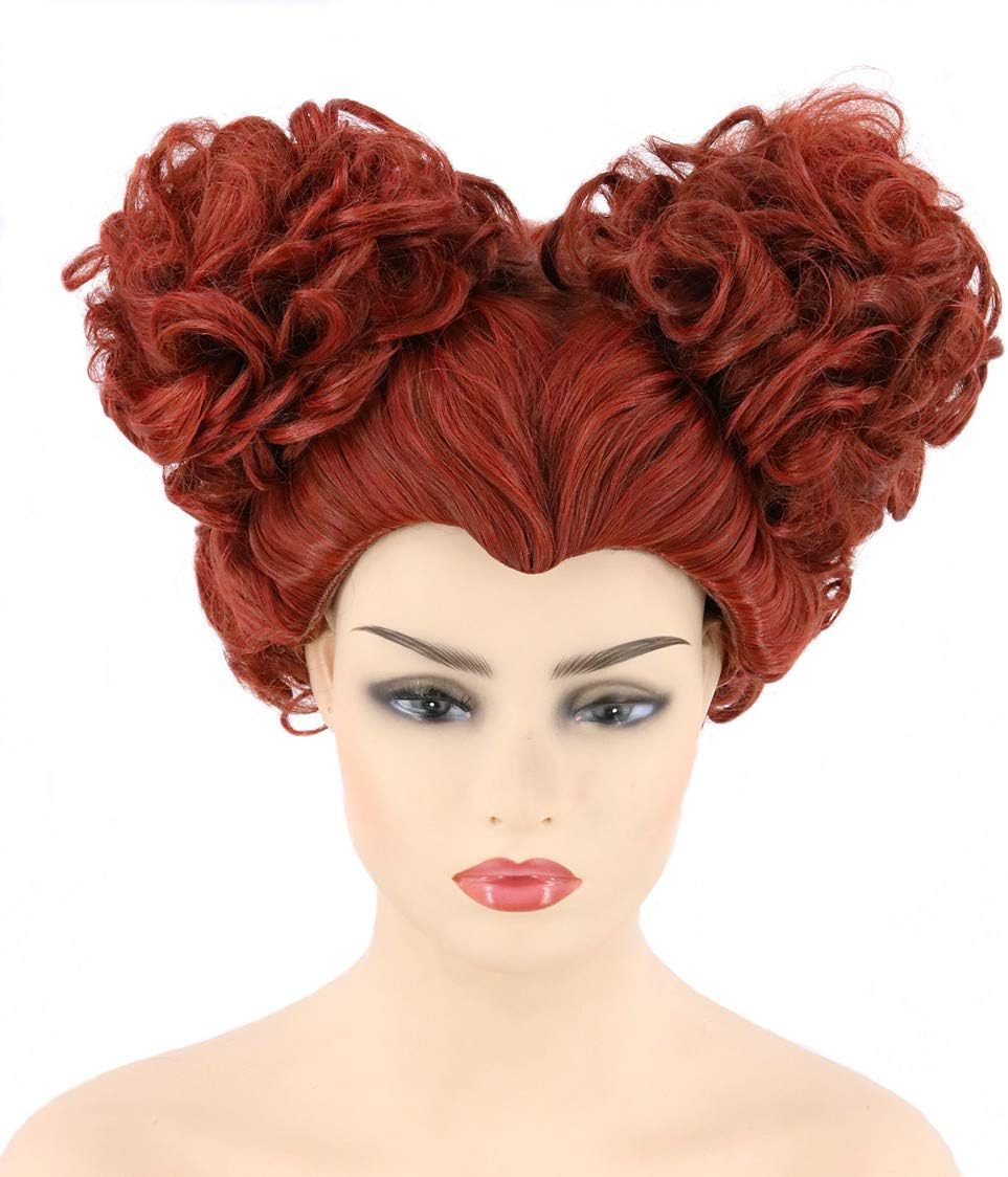 LeMarnia Women or Girls Sanderson Wig Red Brown Halloween Witch Costume Cosplay...