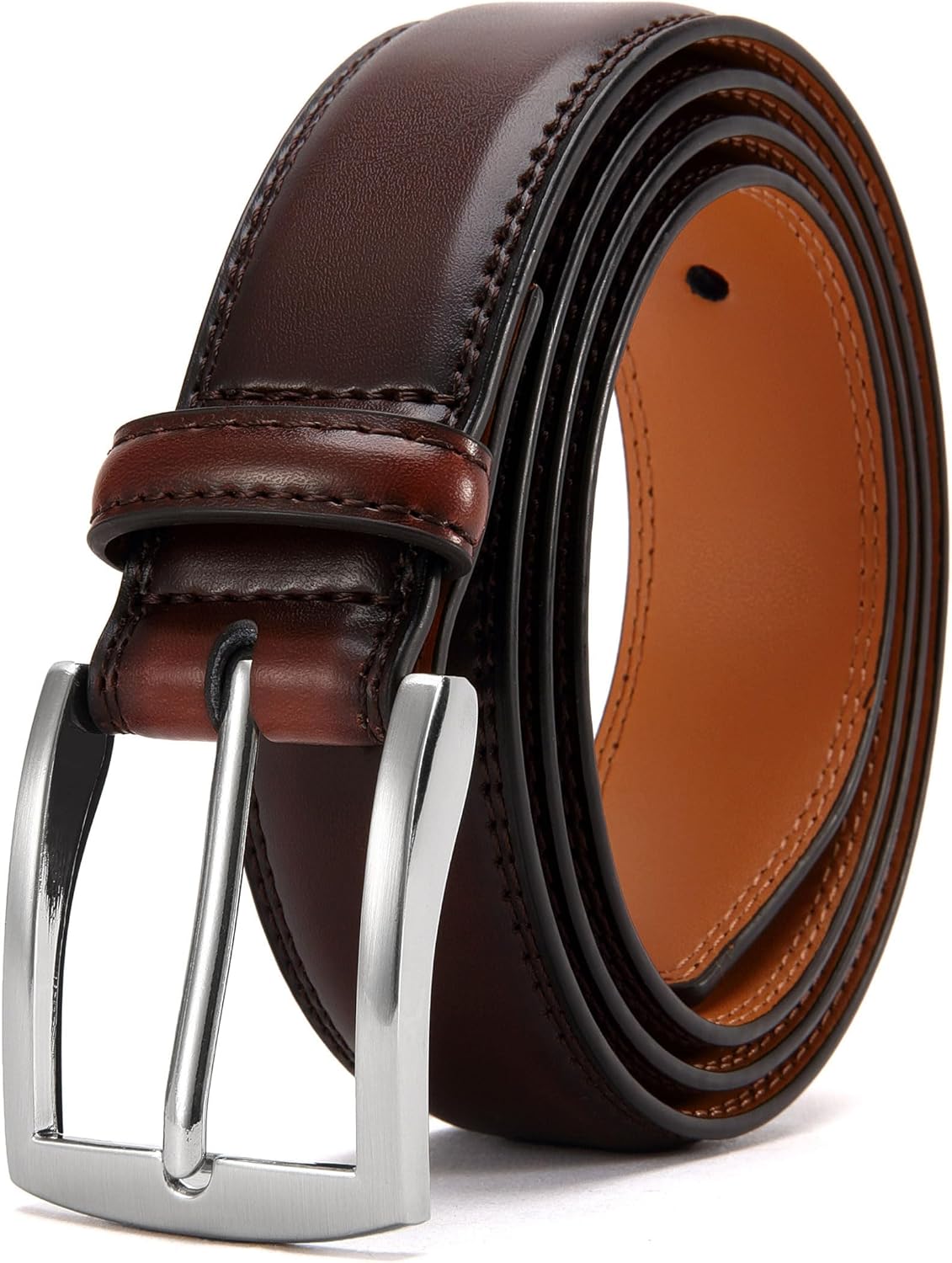 DOOPAI Mens Dress Belt Genuine Leather Dress Belts For Men,Casual Suit Jeans Bel...