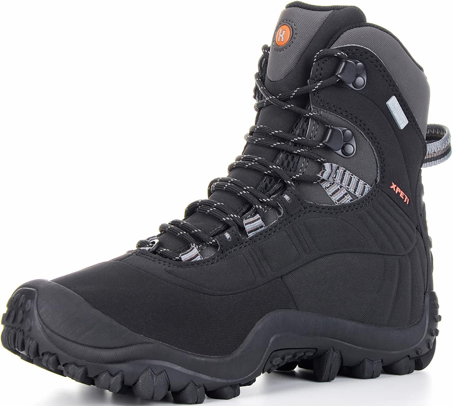 XPETI Men’s Thermator Mid-Rise Lightweight Hiking Insulated Non-Slip Outdoor Boo...