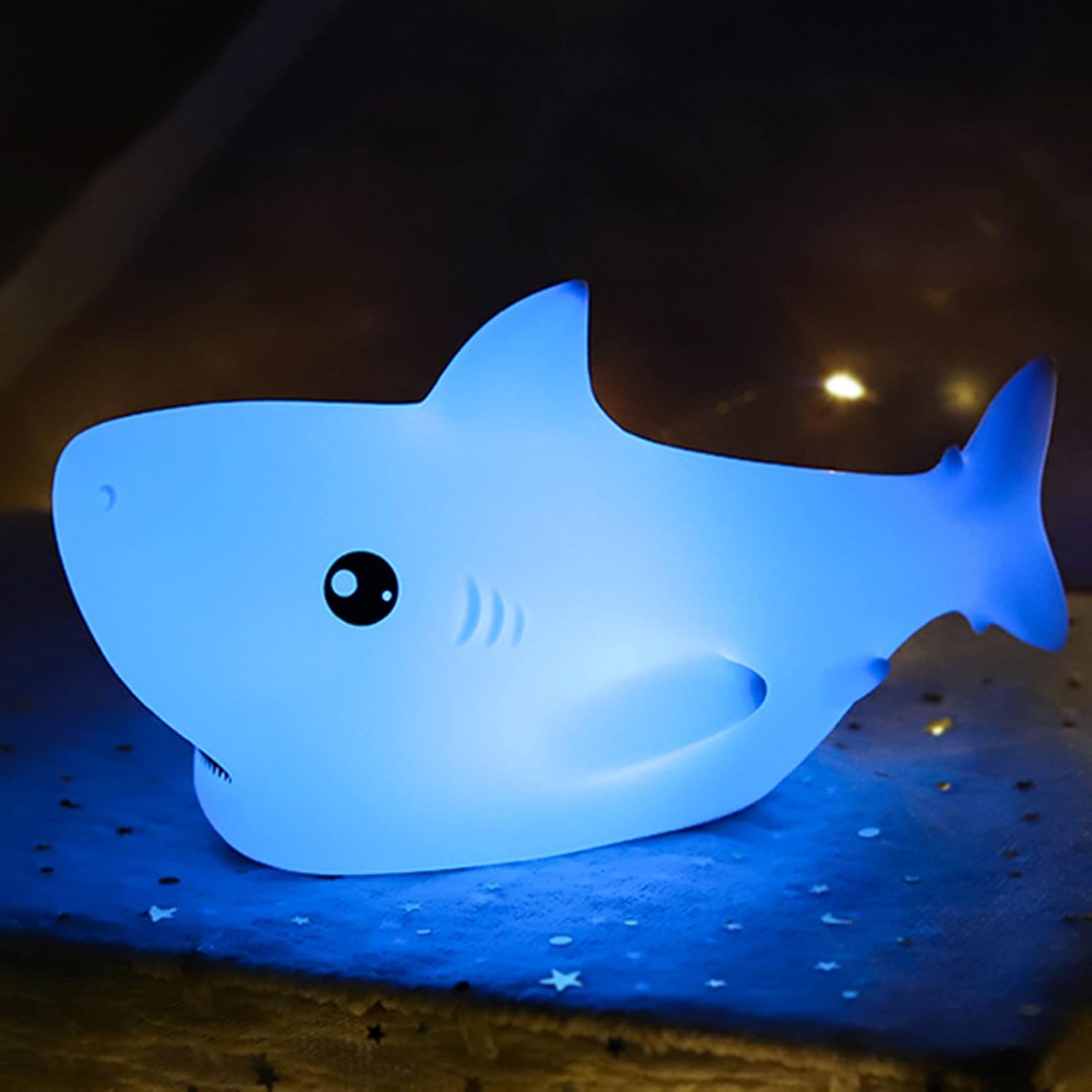 ZKLiLi Shark Night Light for Kid, Shark Lights for Boys Girls Christmas Gifts Ni...