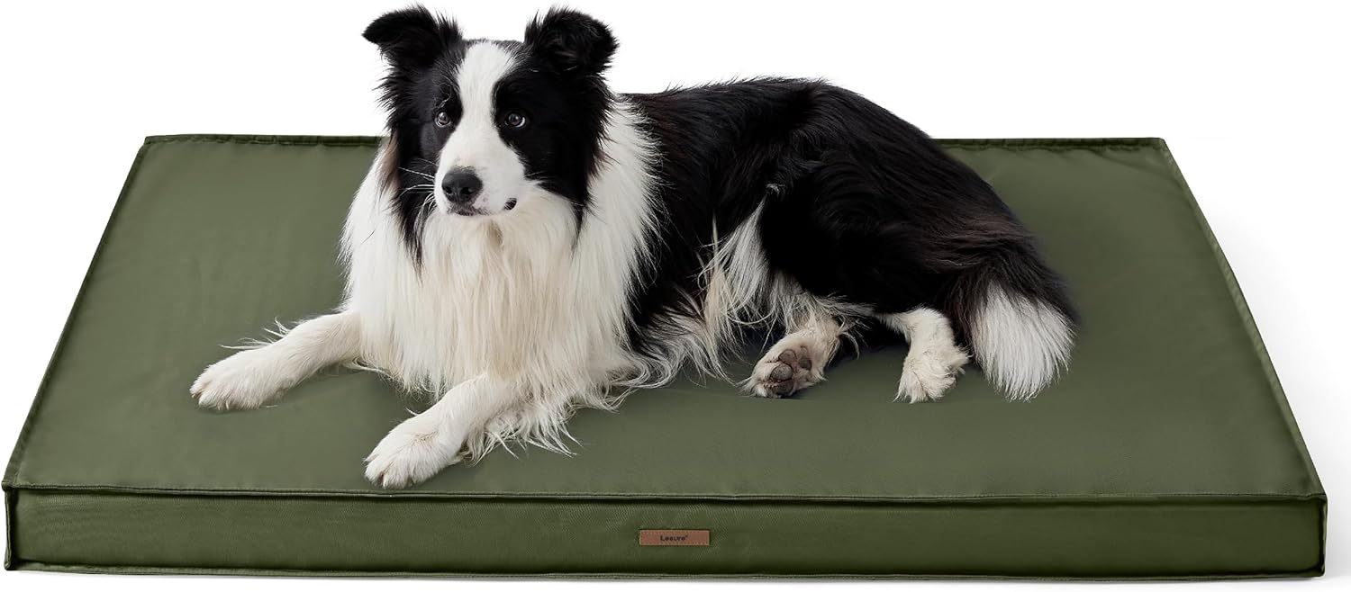 Lesure Outdoor Waterproof Dog Bed, Specially Designed Dog Bed for Large Dogs, In...