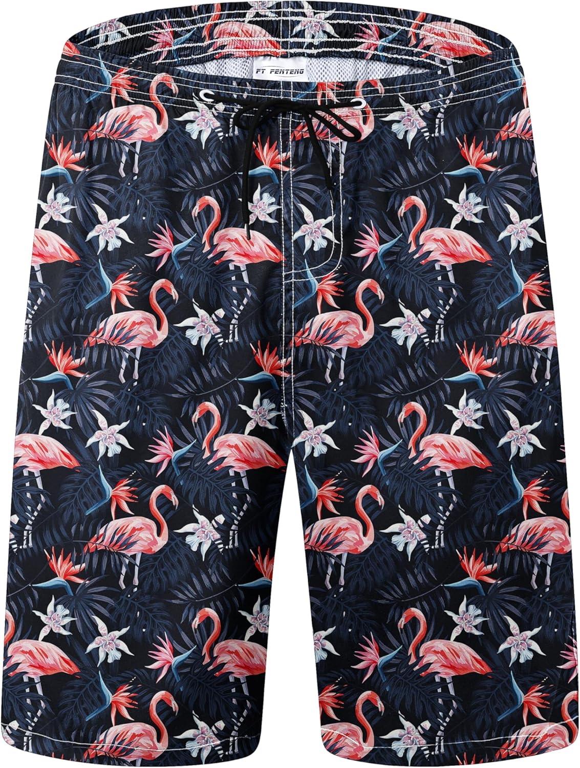 Mens Swim Trunks Quick Dry Board Shorts with Mesh Lining, Breathable Fit Hawaii...