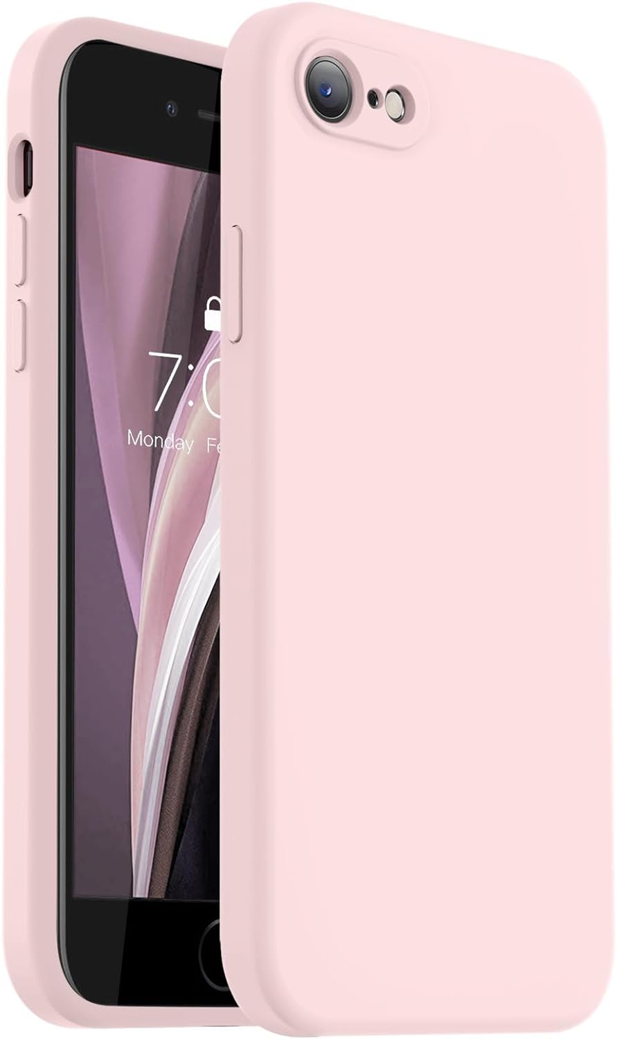 Vooii Case for iPhone SE, Special Phone Case with Upgraded Liquid Silicone, Uniq...