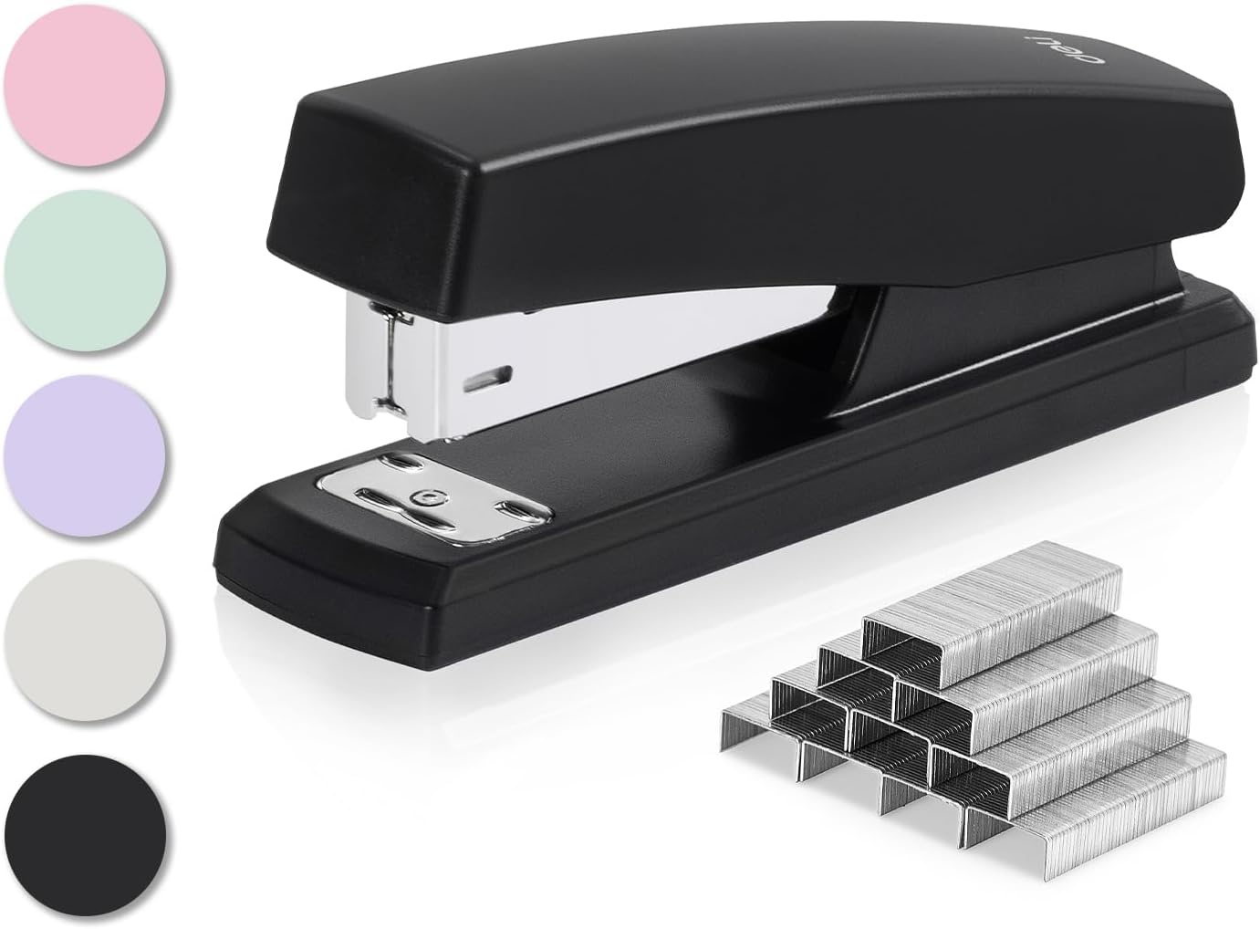 Deli Stapler, Desktop Staplers with 640 Staples, Office Stapler, 25 Sheet Capaci...
