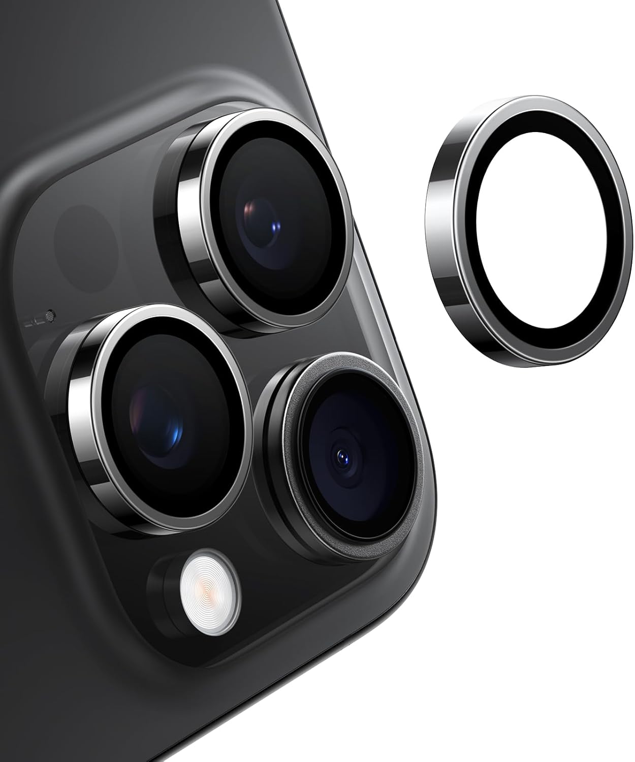 TORRAS Top-Notch LensGuard iPhone 15 Pro/iPhone 15 Pro Max Camera Lens Protector...