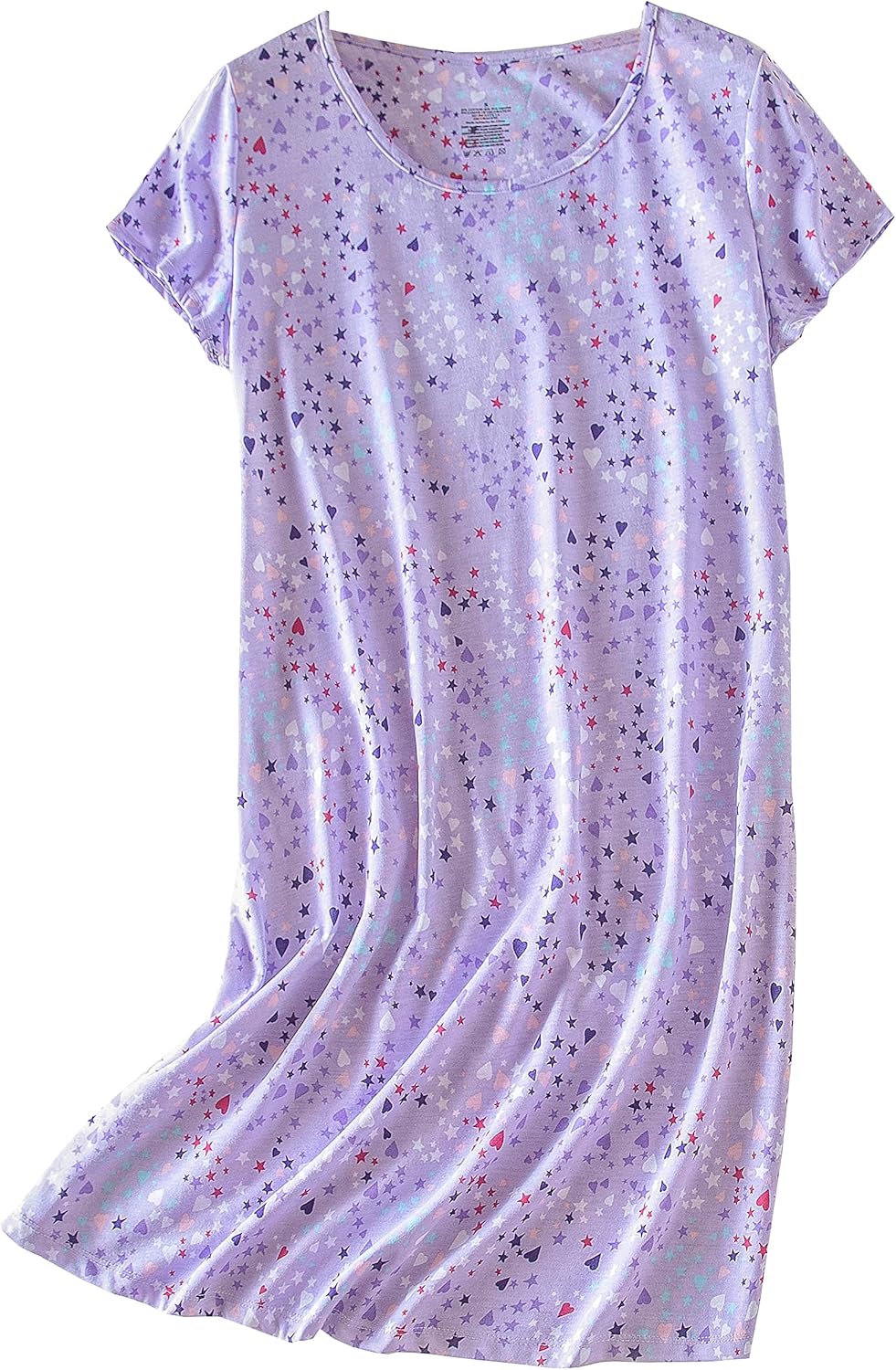 Inadays Women's Nightgown, Special Cotton Sleepwear, Innovative Short Sleeves Ni...