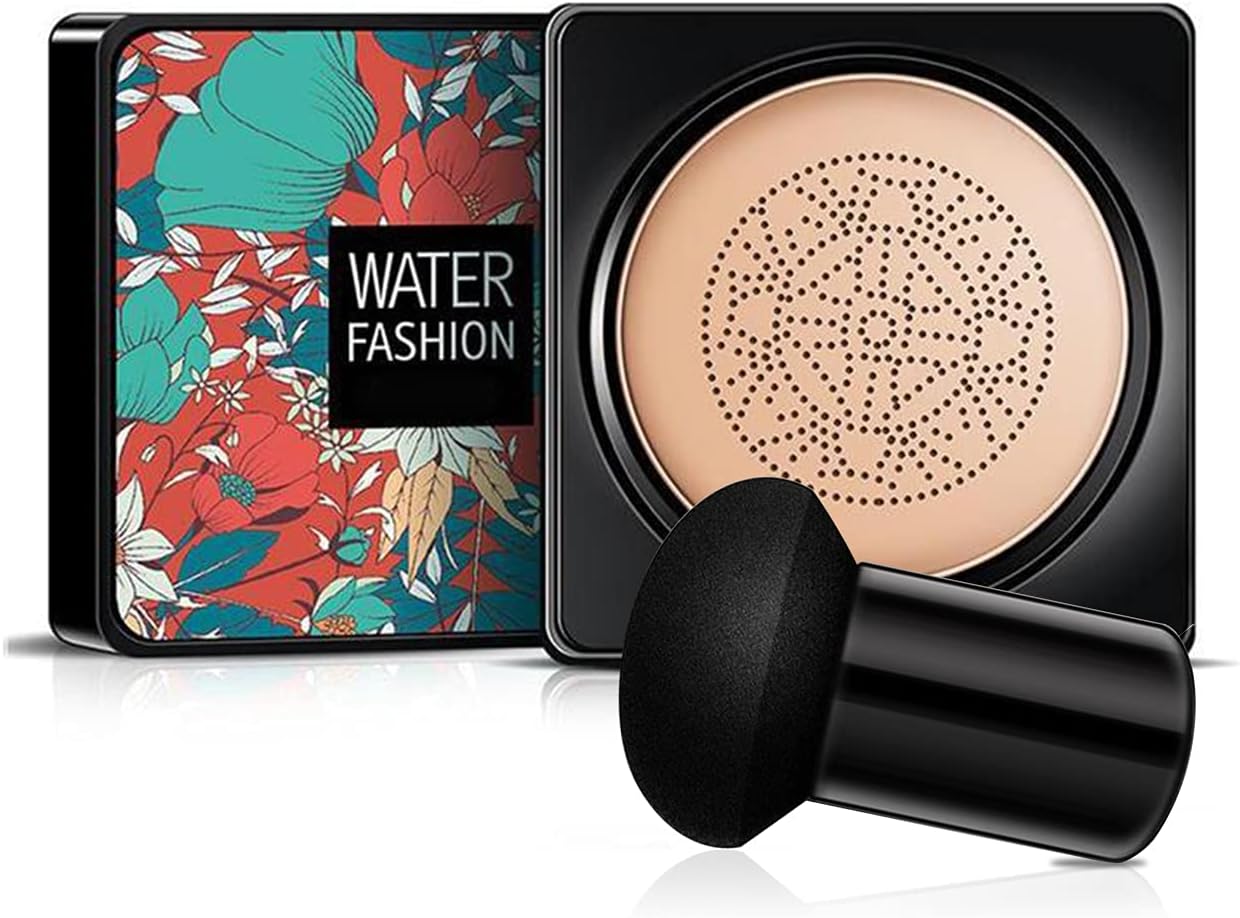 AONAT Mushroom Head Air Cushion Foundation BB Cream, Moisturizing Concealer, Eve...