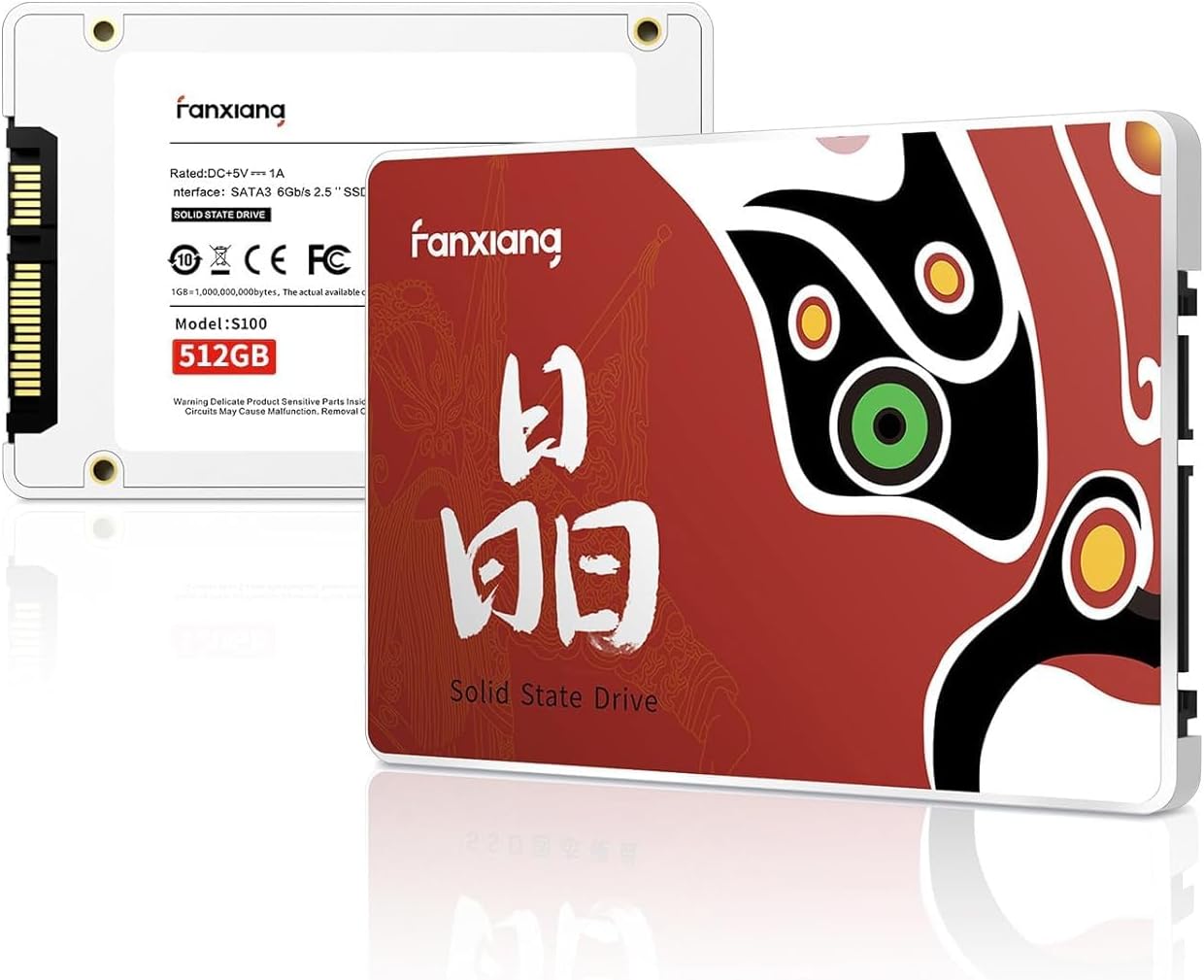 fanxiang 512GB SSD, High-Performance Internal Solid State Drive with SATA III 2....