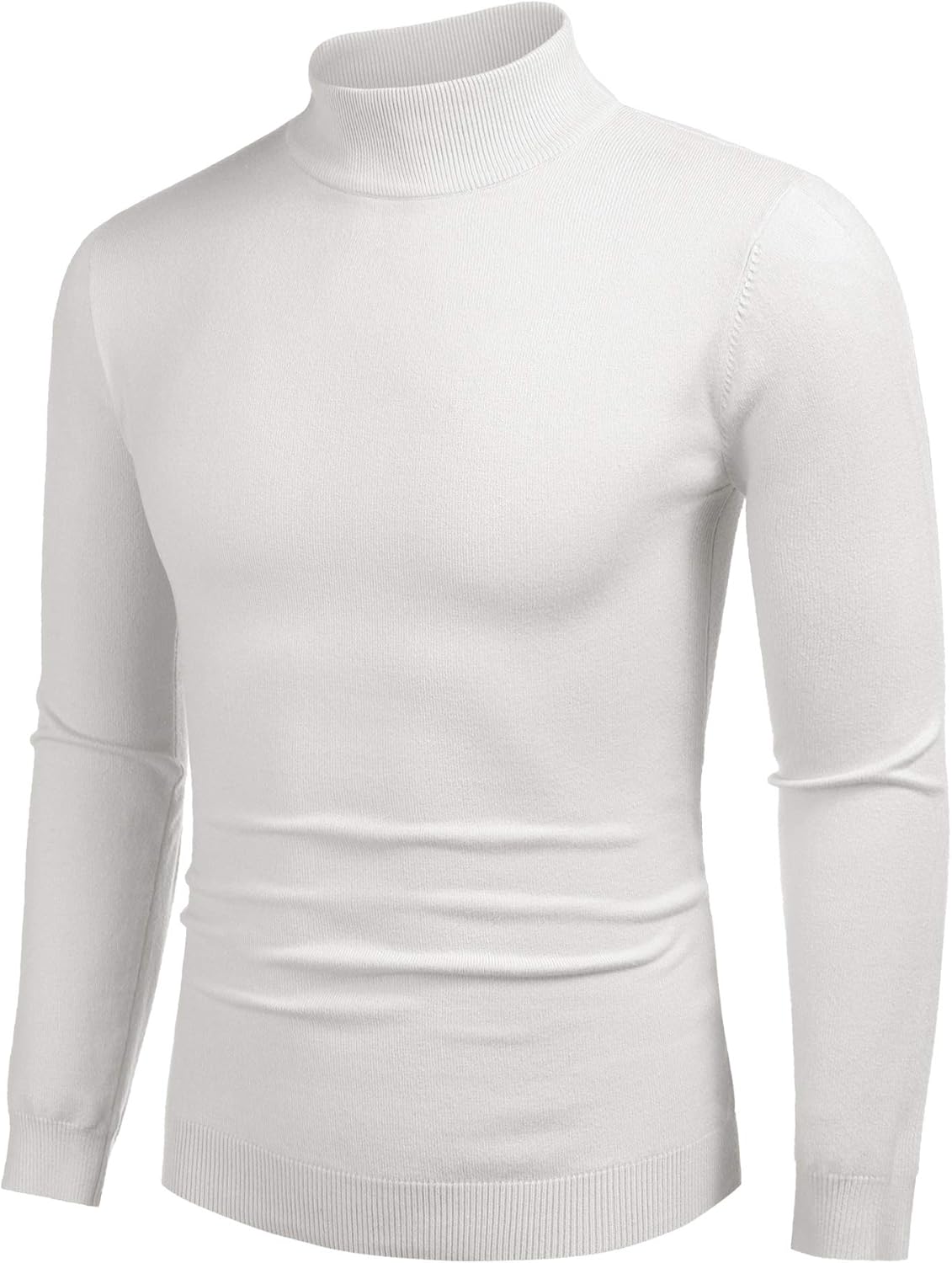 COOFANDY Men's Slim Fit Sweater, Special Turtleneck Pullover Sweater, Innovative...